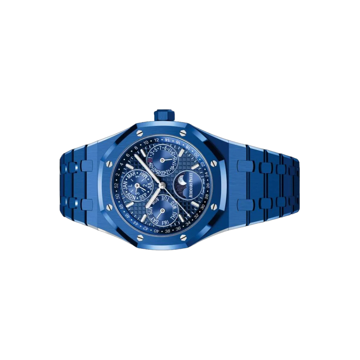Audemars Piguet Royal Oak 26579CS.OO.1225CS.01 Perpetual Calendar Blue Dial – additional product photo 2