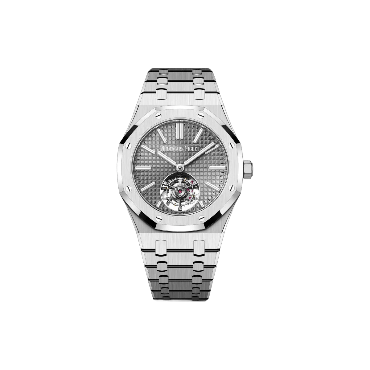 Audemars Piguet Royal Oak 26730ST.OO.1320ST.06 Flying Tourbillion Stainless Steel 41mm Grey Dial