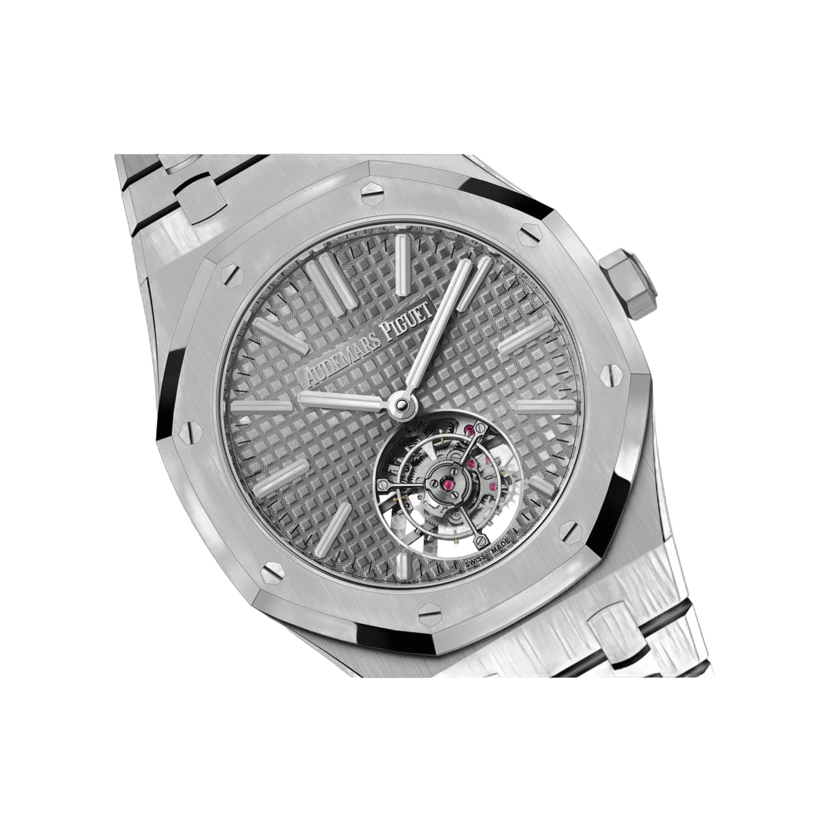 Audemars Piguet Royal Oak 26730ST.OO.1320ST.06 Flying Tourbillion Stainless Steel 41mm Grey Dial – additional product photo 2
