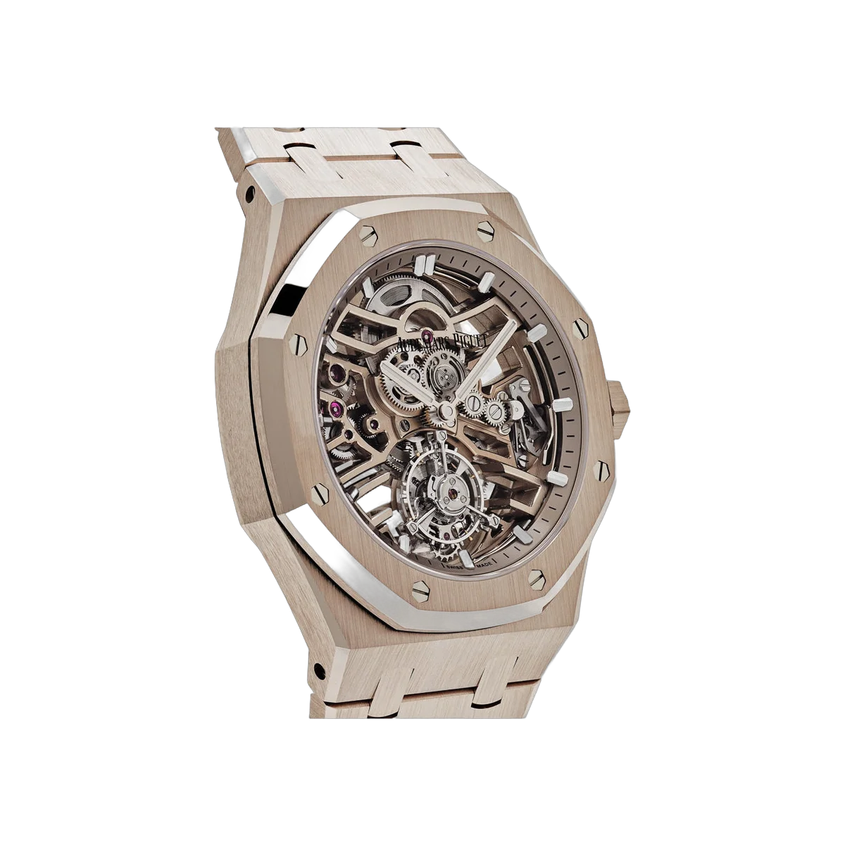 Audemars Piguet Royal Oak 26735SG.OO.1320SG.01 Flying Tourbillon Sand Gold 41mm Skeleton Dial Men's Watch – additional product photo 3