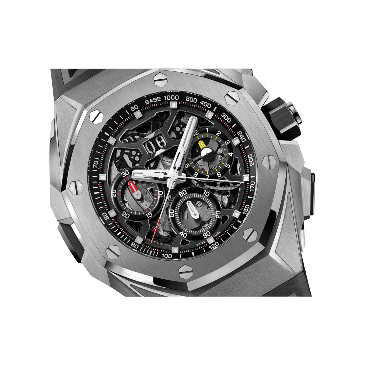 Audemars Piguet Royal Oak Concept 26650TI.OO.D013CA.01 Split Second Chronograph GMT Titanium 43mm – additional product photo 2