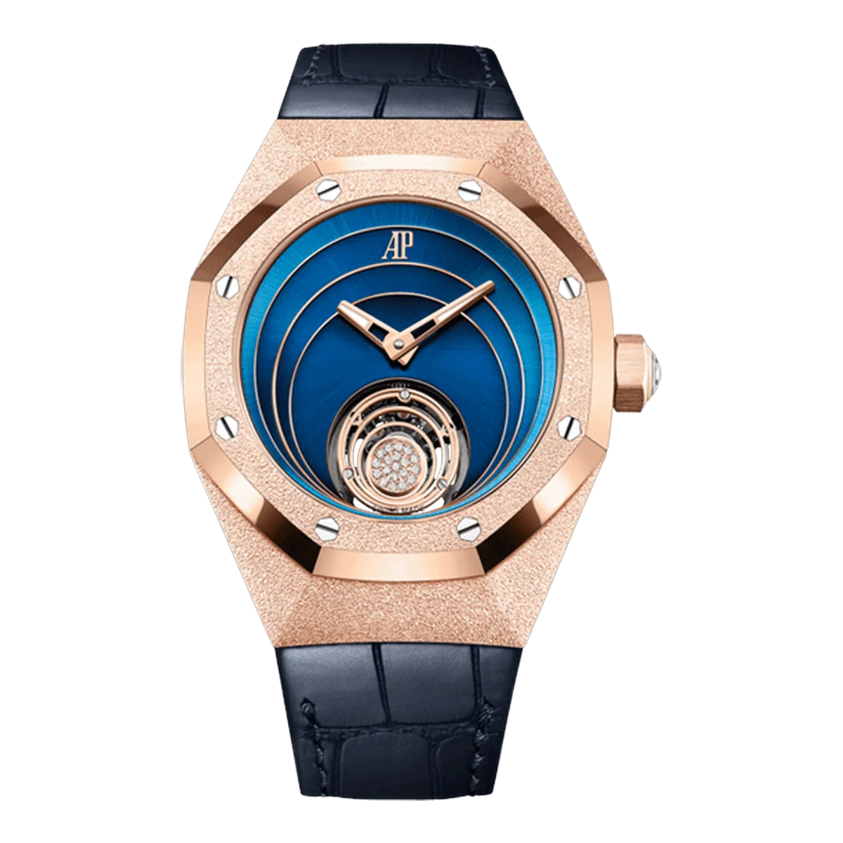 Audemars Piguet Royal Oak Concept Frosted Gold Flying Tourbillon 38.5Mm Ladies Watch
