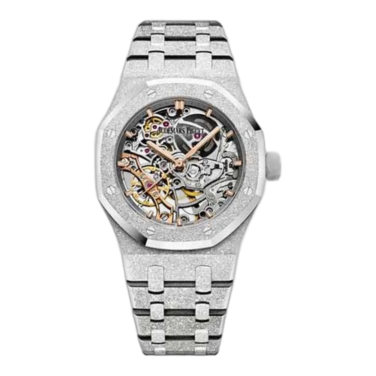 Audemars Piguet Royal Oak Double Balance Wheel Frosted 41Mm Men's Watch