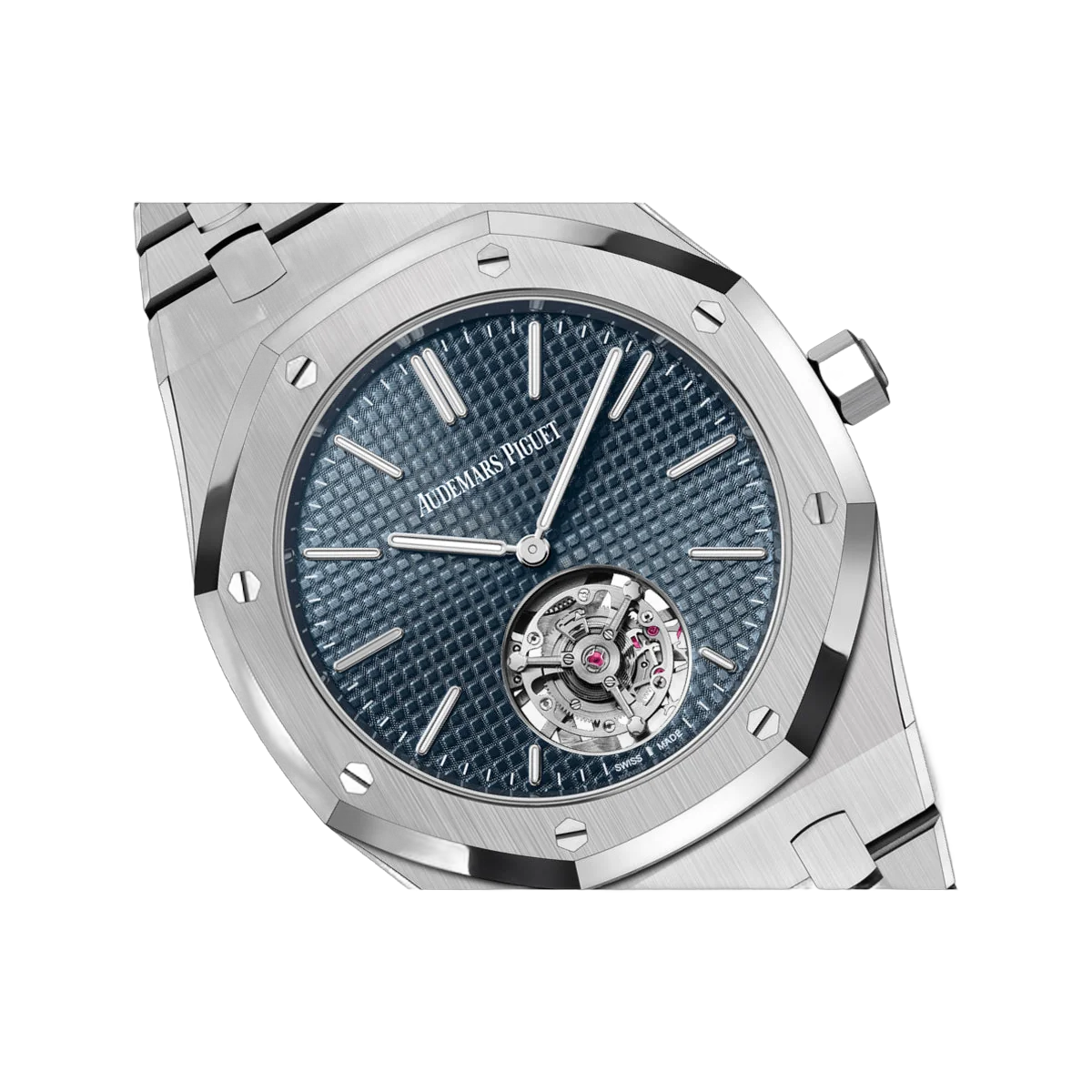 Audemars Piguet Royal Oak Flying Tourbillion 26670ST.OO.1240ST.02 Extra-Thin 39mm Stainless Steel Blue Dial – additional product photo 2