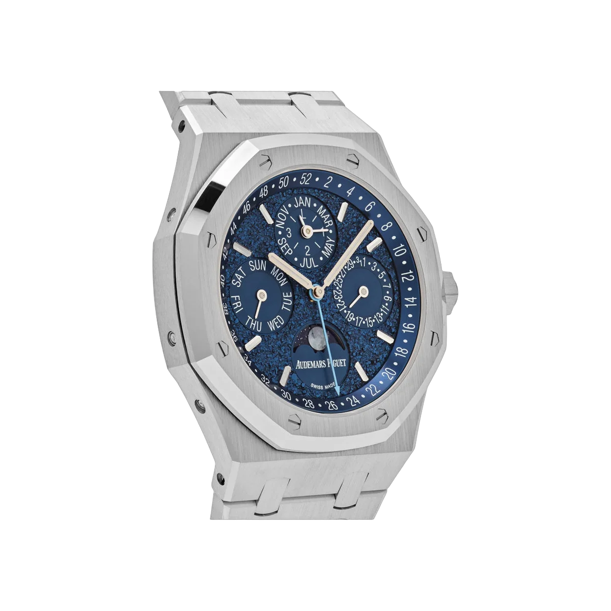 Audemars Piguet Royal Oak John Mayer 26574BC.OO.1220BC.02 Perpetual Calendar Blue Crystal Sky Dial 41mm Men's Watch – additional product photo 3