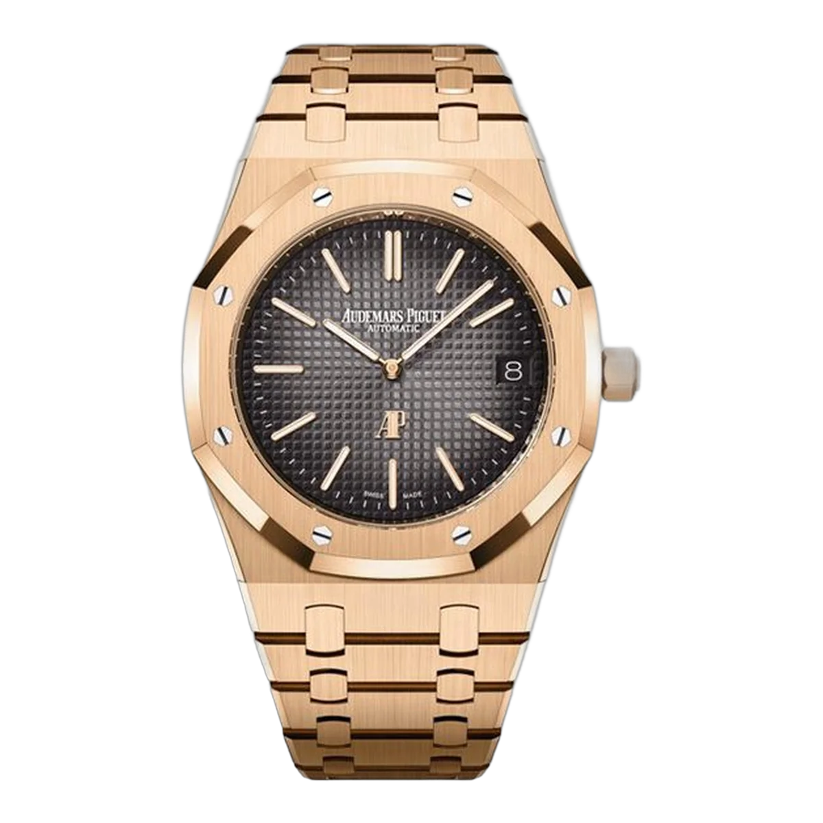 Audemars Piguet Royal Oak Jumbo 16202OR.OO.1240OR.01 Extra-Thin 50Th Anniversary 39Mm Rose Gold