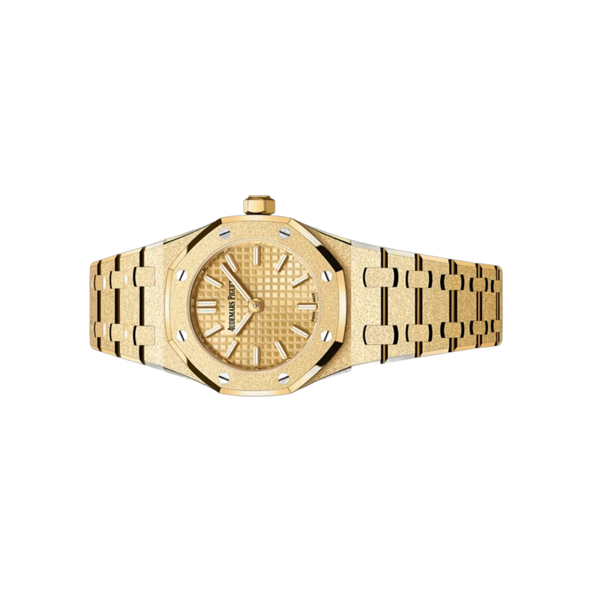 Audemars Piguet Royal Oak Mini 67630BA.GG.1312BA.01 Frosted Yellow Gold 23mm Ladies Watch – additional product photo 2