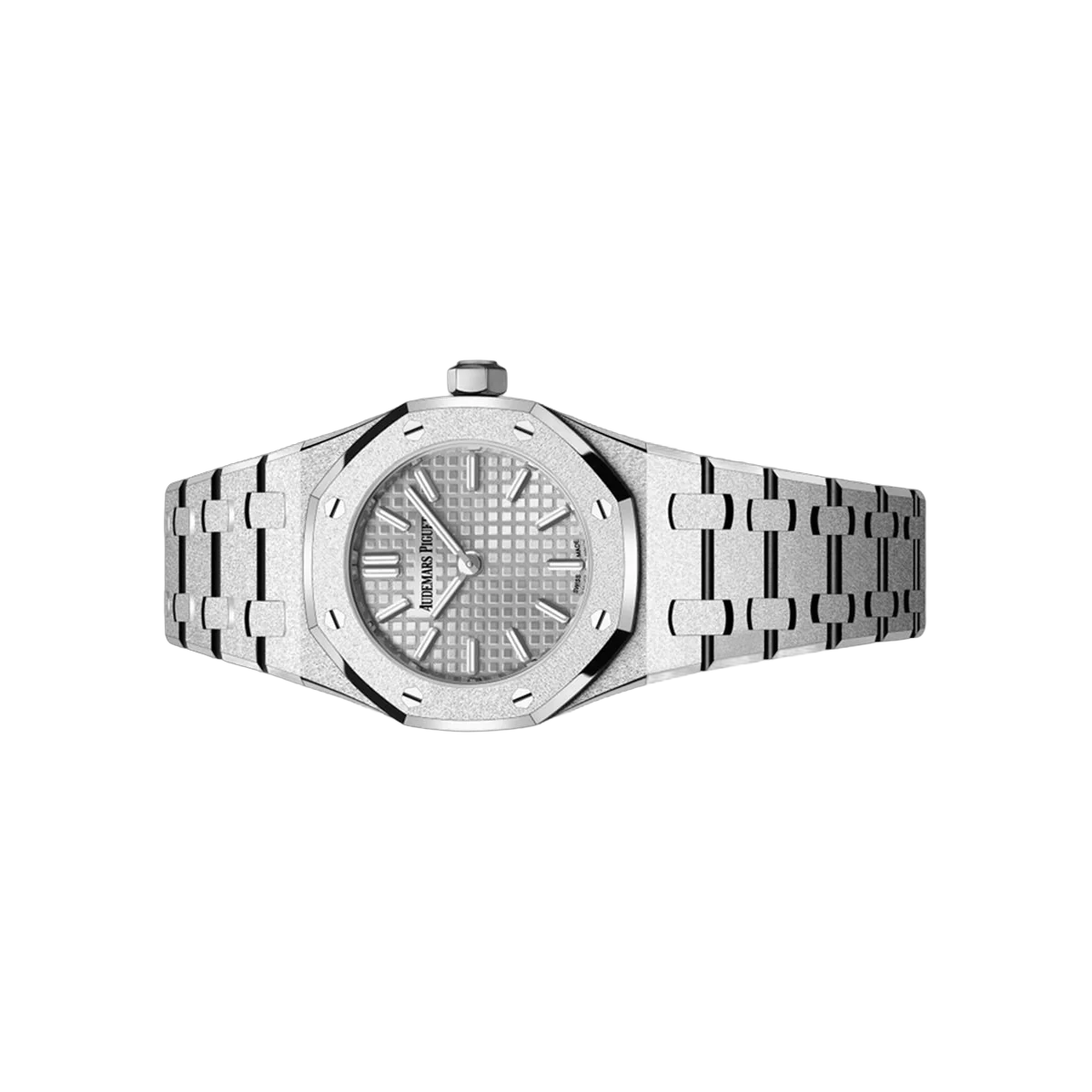 Audemars Piguet Royal Oak Mini 67630BC.GG.1312BC.01 Frosted White Gold 23mm Ladies Watch – additional product photo 2