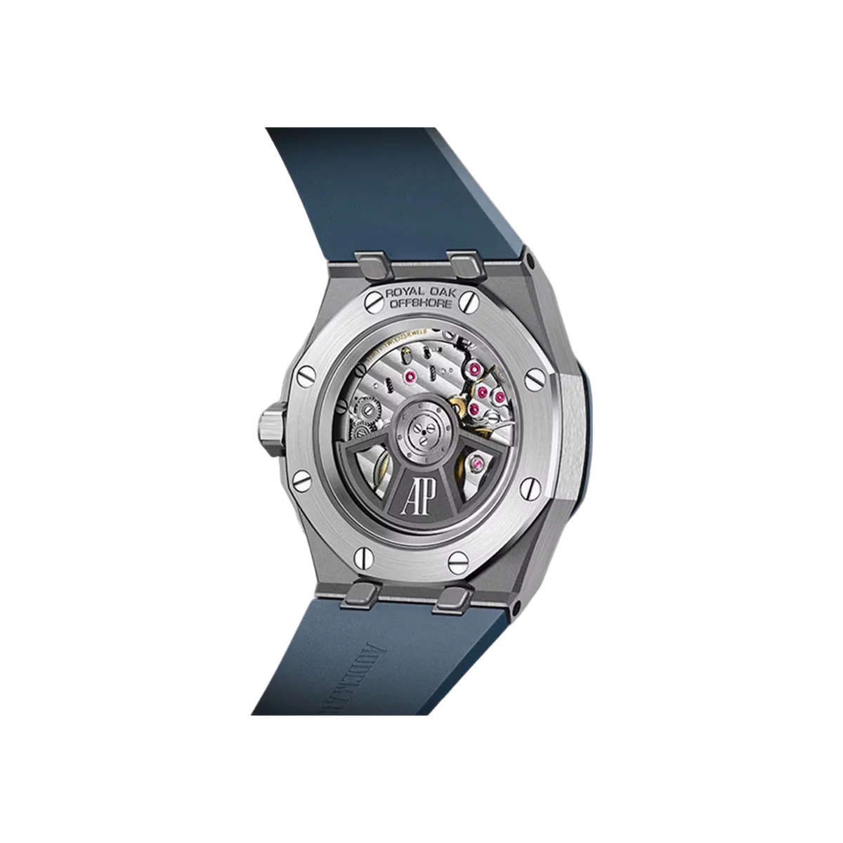 Audemars Piguet Royal Oak Offshore 15605SK.OO.A350CA.01 Stainless Steel 43mm Smoked Blue Dial Men's Watch – additional product photo 3