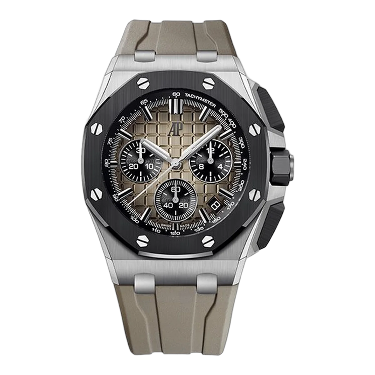 Audemars Piguet Royal Oak Offshore 26420SO.OO.A600CA.01 Chronograph 43mm Ceramic And Steel Men's Watch