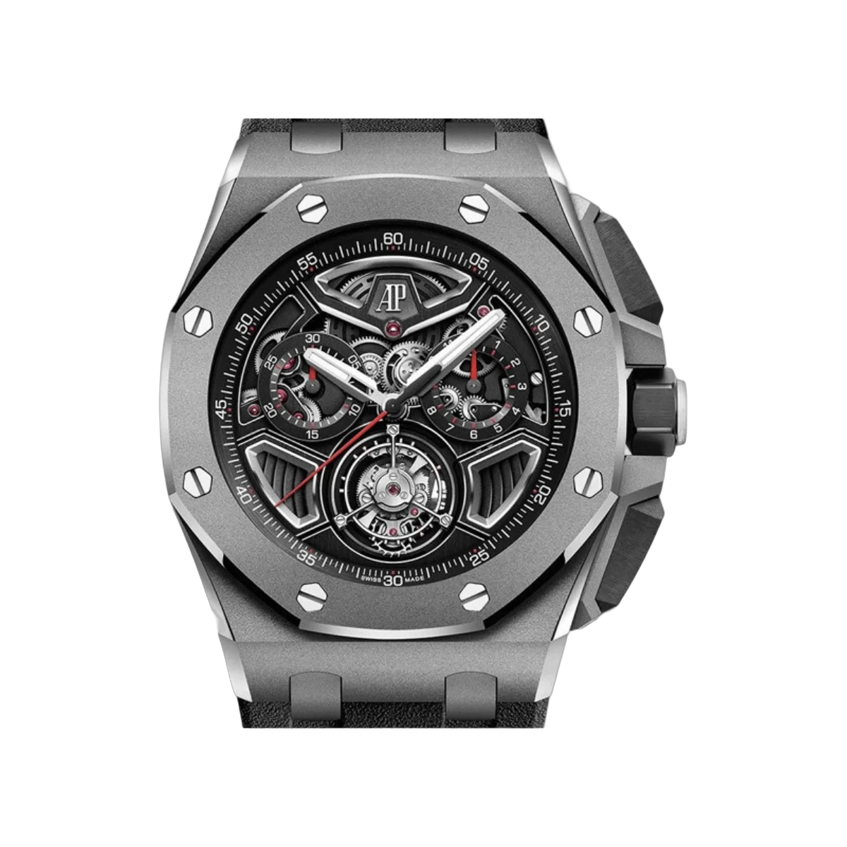 Audemars Piguet Royal Oak Offshore 26622TI.GG.D002CA.01 Selfwinding Chronograph Limited Edition 43mm Skeleton Dial Mens Watch – additional product photo 4