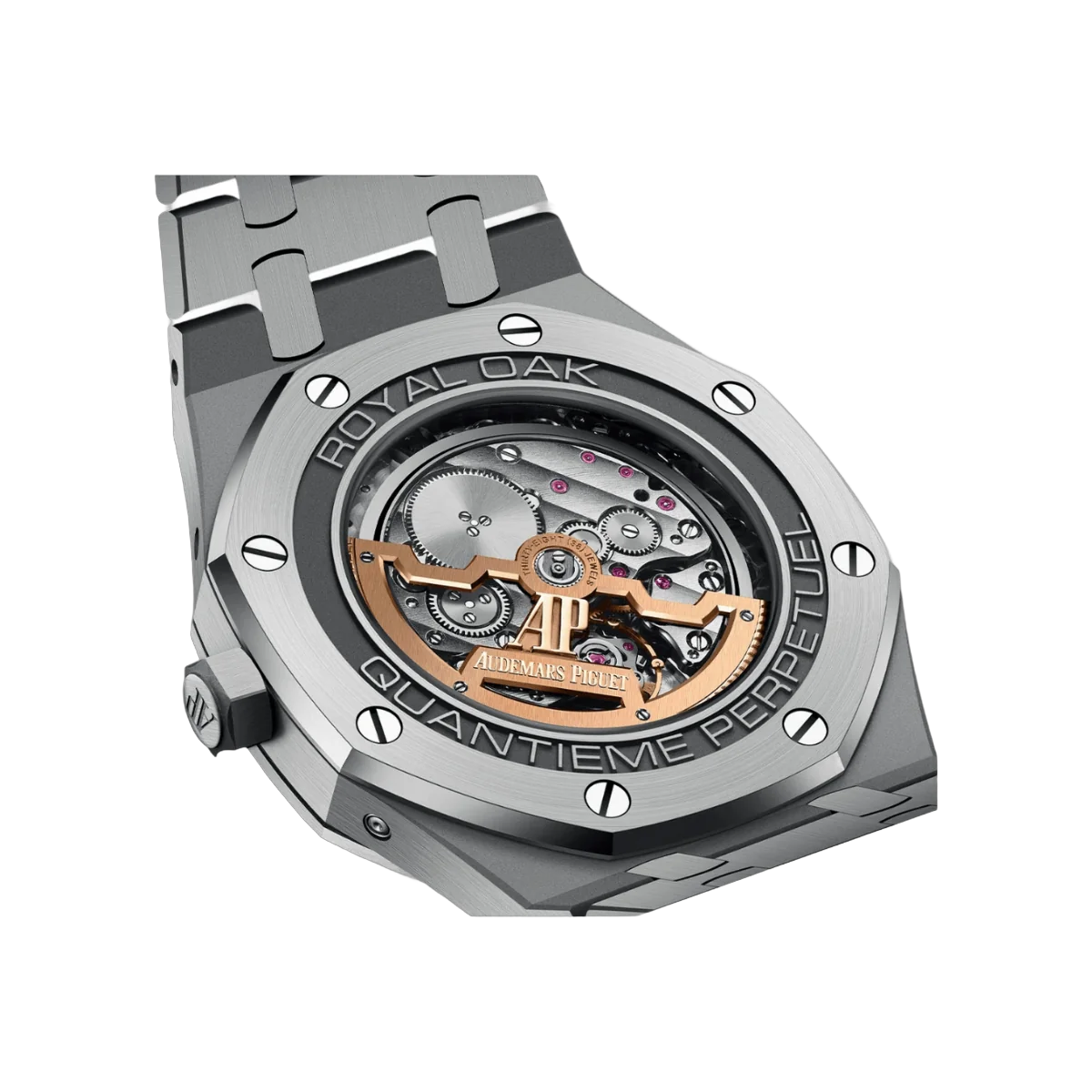 Audemars Piguet Royal Oak Perpetual Calendar 26598BC.ZZ.1220BC.01 'Special Edition' White Gold 41mm Burgundy Purple Dial Mens Watch – additional product photo 2