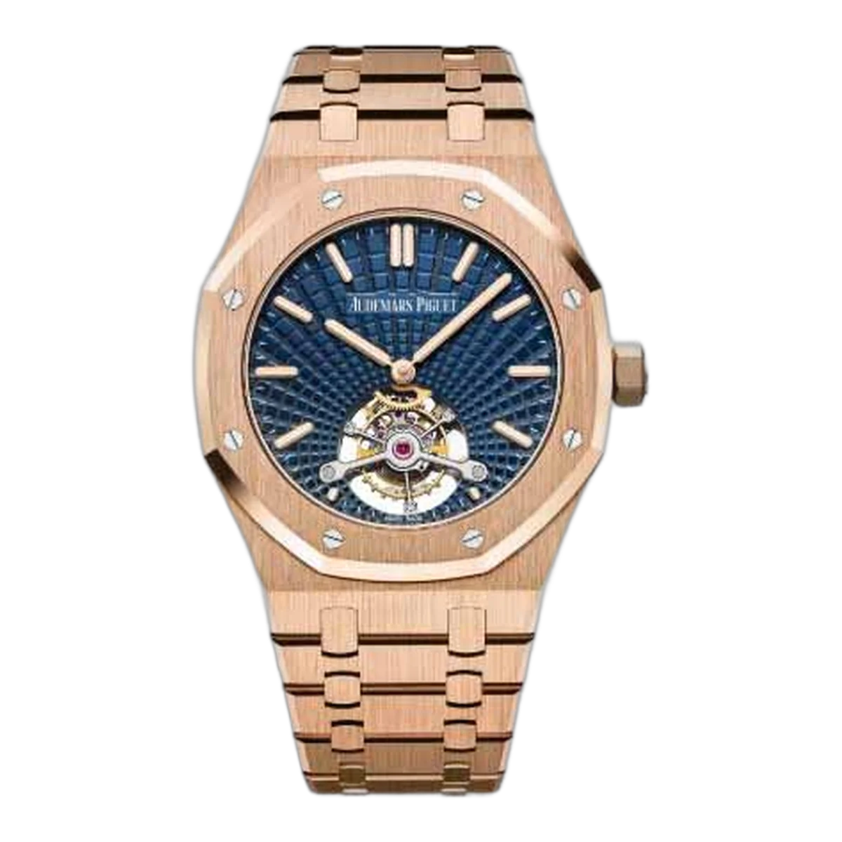 Audemars Piguet Royal Oak Tourbillon 26522OR.OO.1220OR.01 Extra-Thin 18Kt Rose Gold 41mm Men's Watch