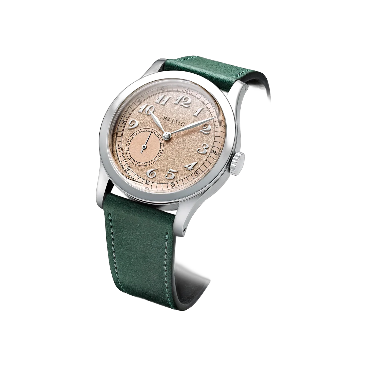 Baltic Micro Rotor MR01 Automatic Stainless Steel 36mm Salmon Dial Unisex Watch – additional product photo 2