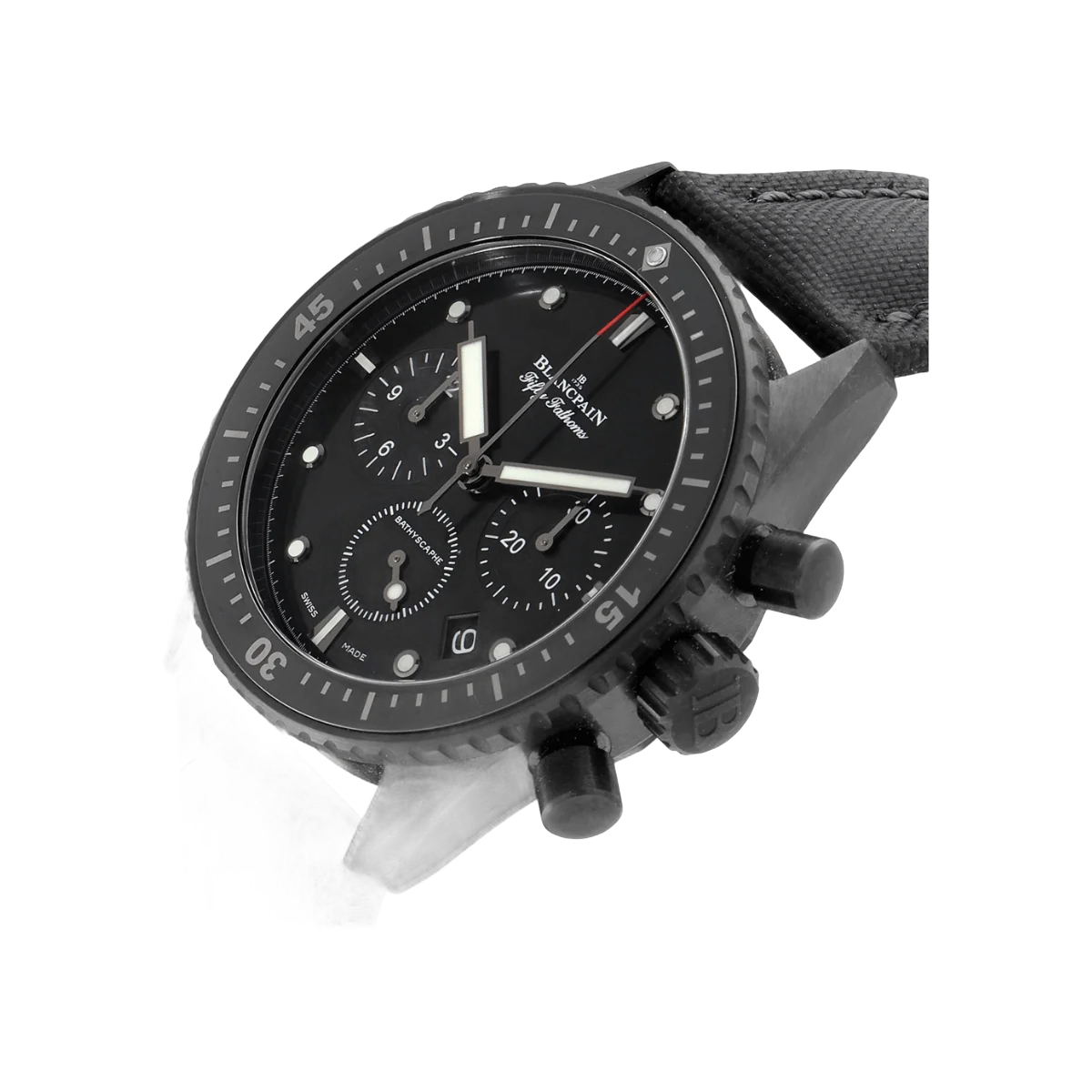 Blancpain Fifty Fathoms Bathyscaphe 5200-0130-B52A Chronograph Flyback Black Ceramic Black Dial – additional product photo 6