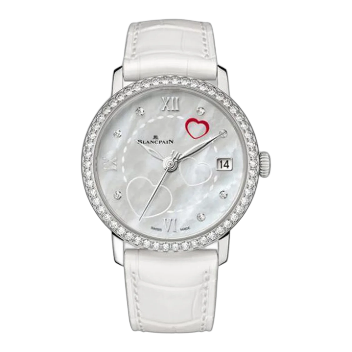 Blancpain Saint Valentin Automatic Ladies Watch Ref. 6604-4654-55B