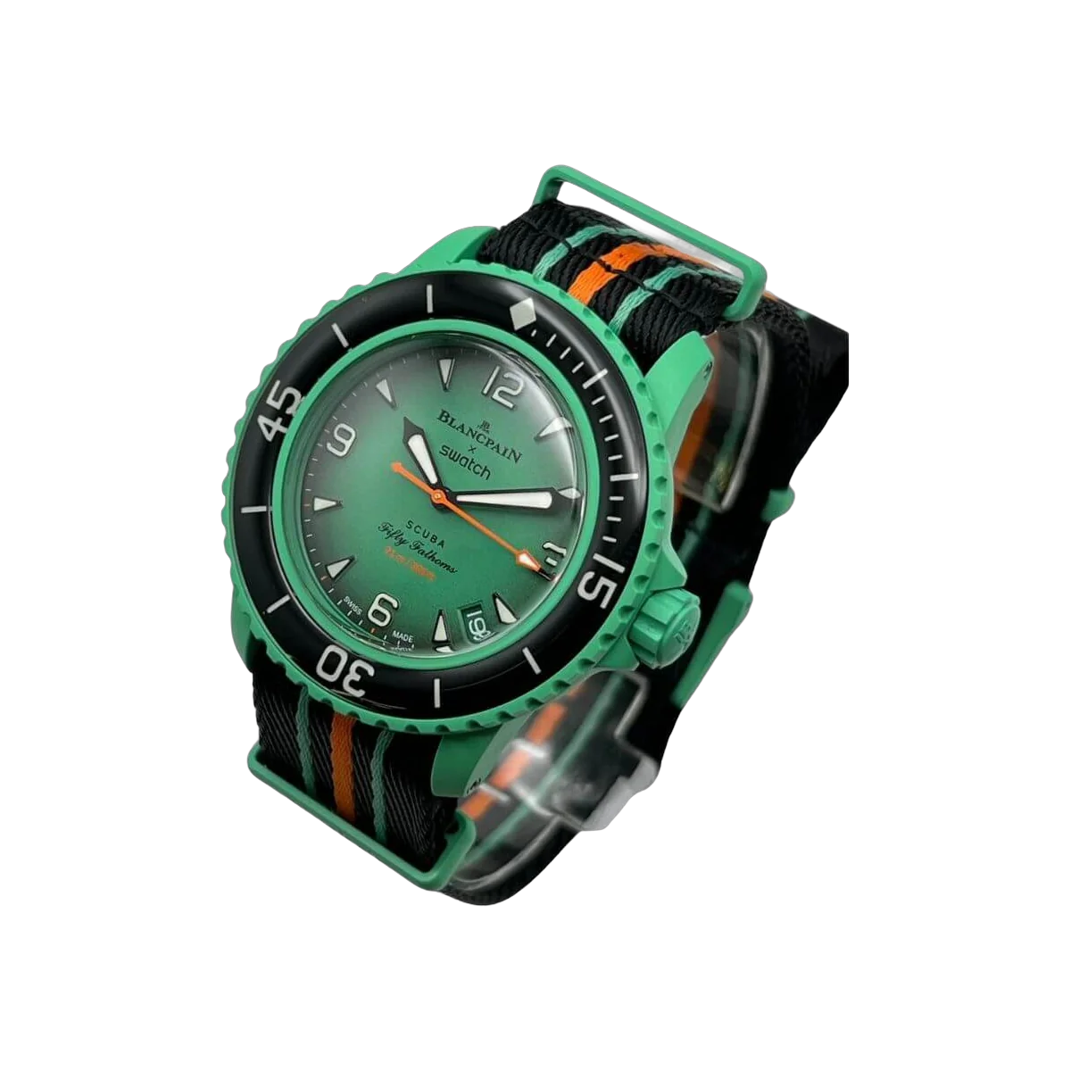 Blancpain x Swatch Indian Ocean SO35I100 Scuba Fifty Fathoms Collection – additional product photo 9