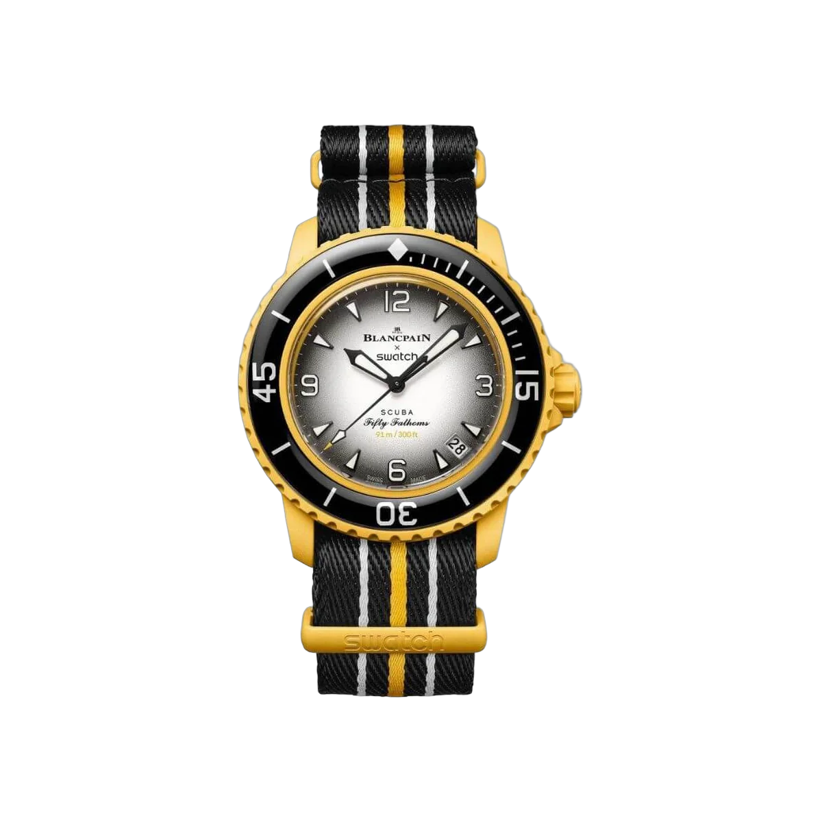 Blancpain x Swatch Pacific Ocean SO35P100 Scuba Fifty Fathoms Collection
