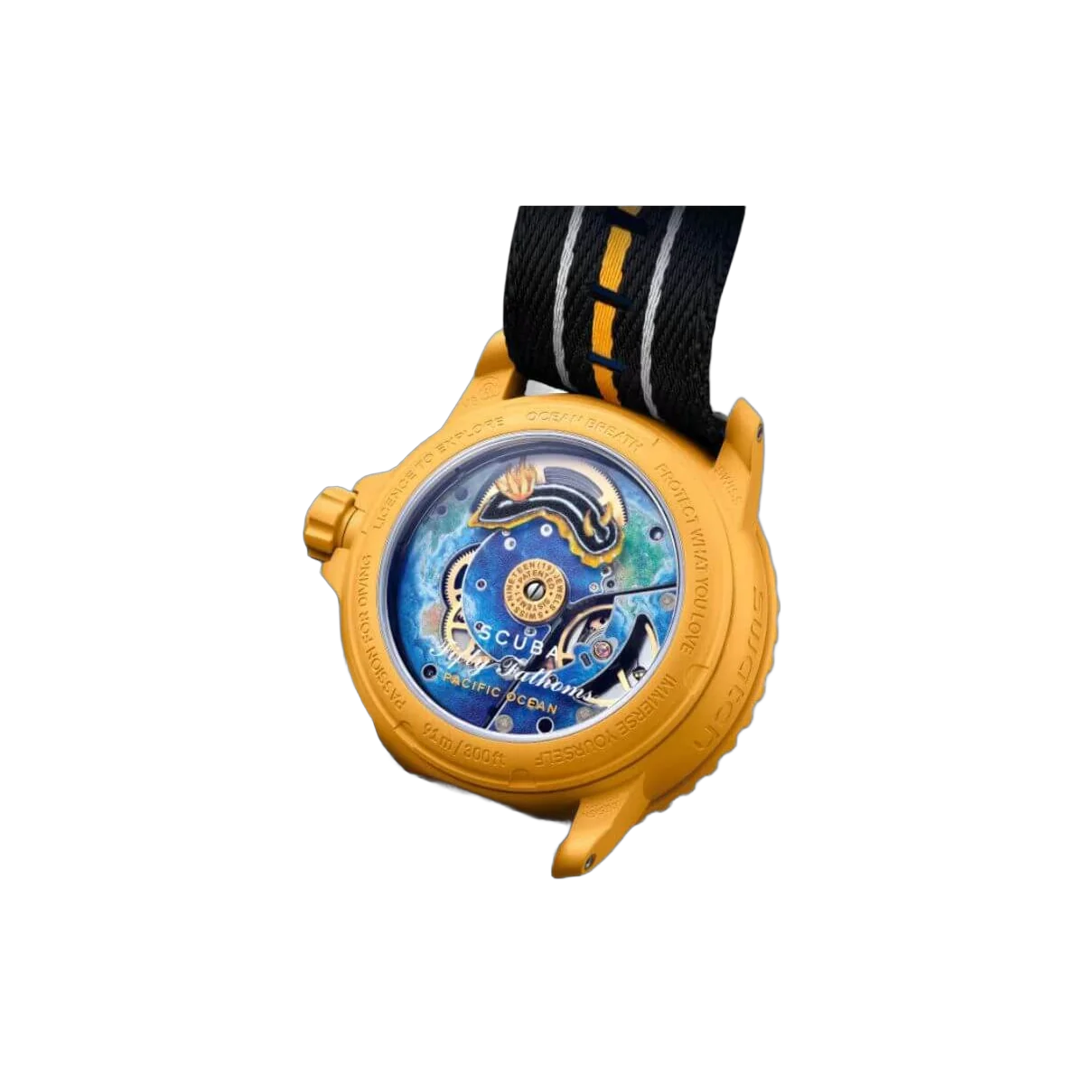 Blancpain x Swatch Pacific Ocean SO35P100 Scuba Fifty Fathoms Collection – additional product photo 2