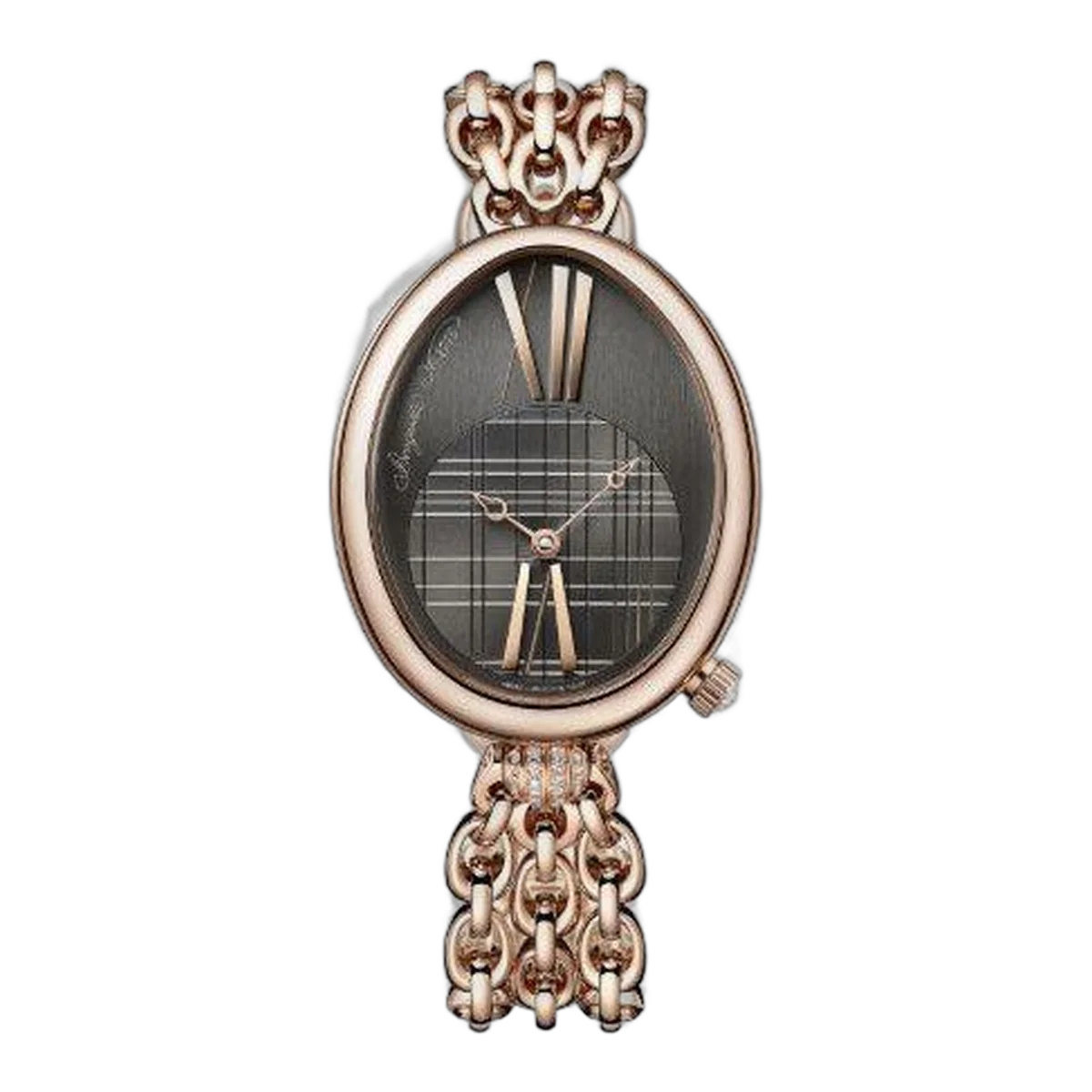 Breguet Reine De Naples Automatic 18Kt Rose Gold 35Mm Ladies Watch