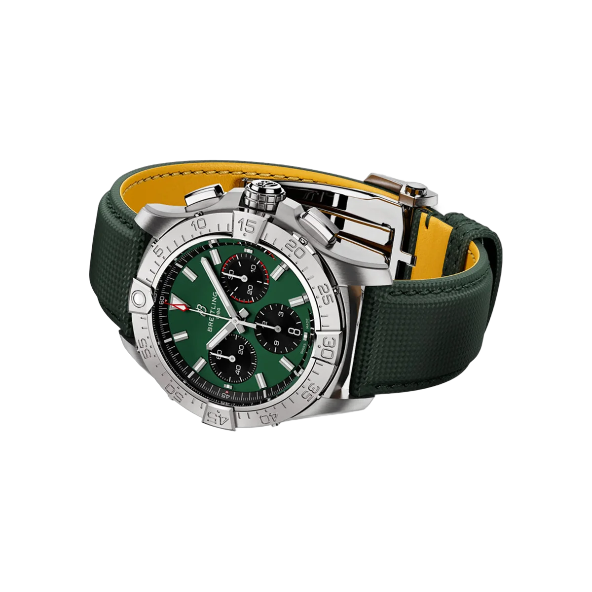 Breitling Avenger B01 AB0146101L1X1 Stainless Steel 42mm Green Dial Men's Watch – additional product photo 3
