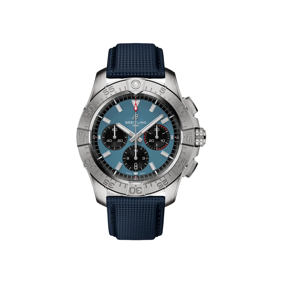 Breitling Avenger B01 AB0147101C1X1 Stainless Steel 44mm Light Blue Dial Men's Watch