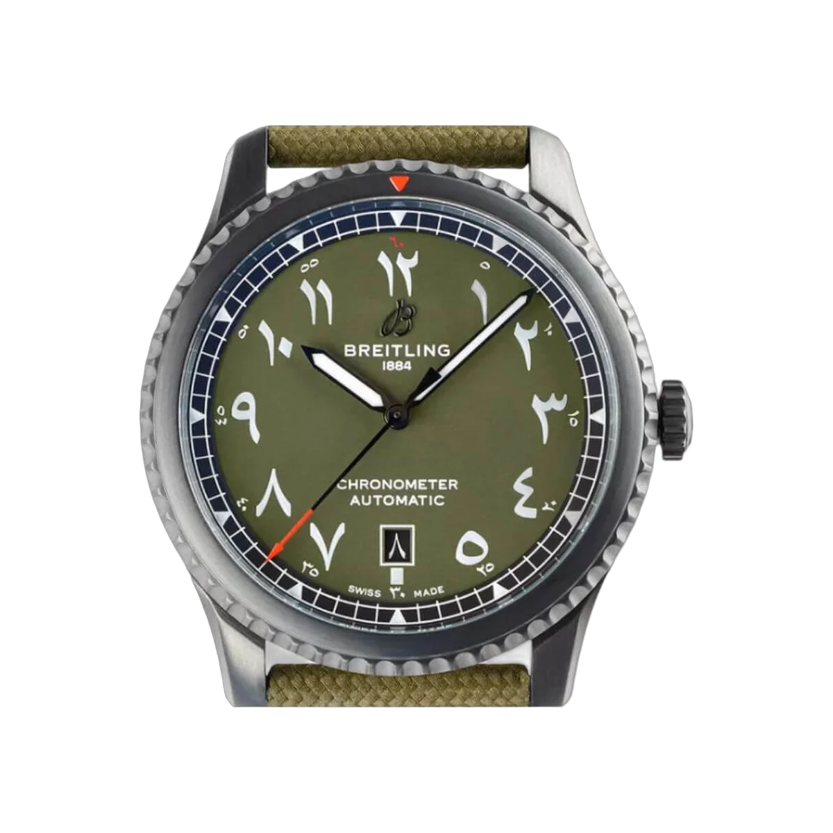 Breitling Aviator 8 M173153A1L1X2 Automatic Middle East Limited Edition 41mm Green Dial Men's Watch – additional product photo 4