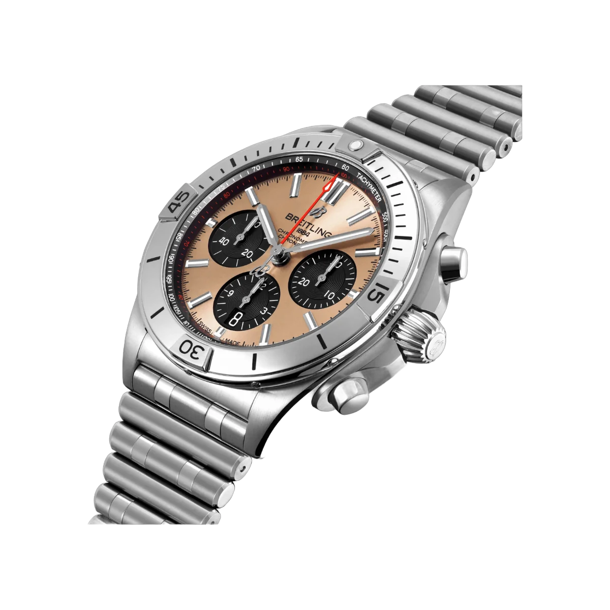 Breitling Chronomat B01 AB0134101K1A1 Stainless Steel 42mm Brown Dial Mens Watch – additional product photo 4