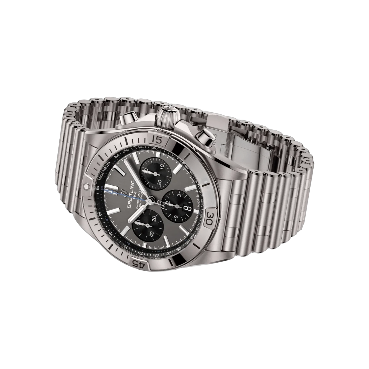 Breitling Chronomat B01 Automatic EB0134101M1E1 42mm Silver Dial Mens Watch – additional product photo 3