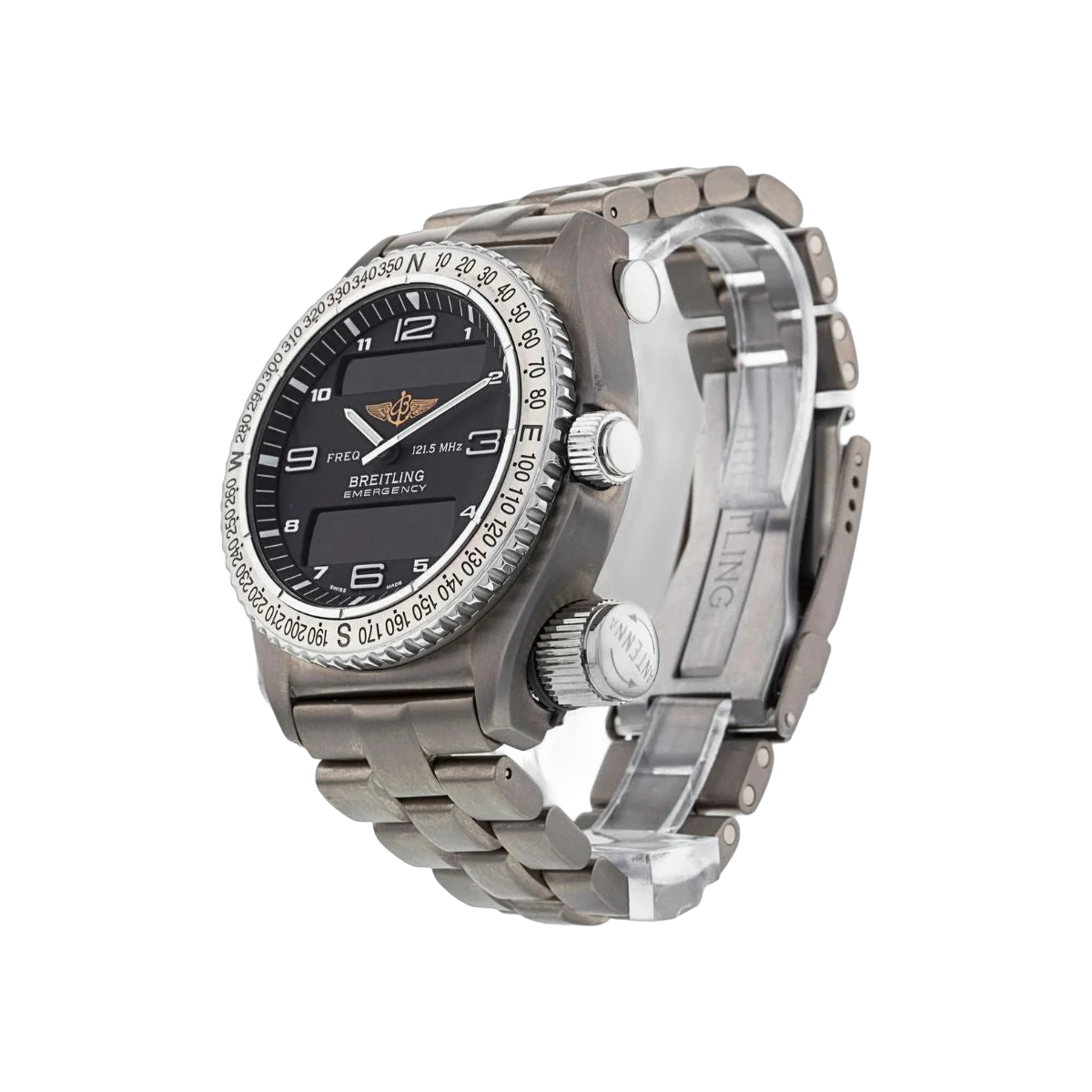 Breitling Emergency E56321 Stainless Steel Blue dial 43mm Quartz – additional product photo 3