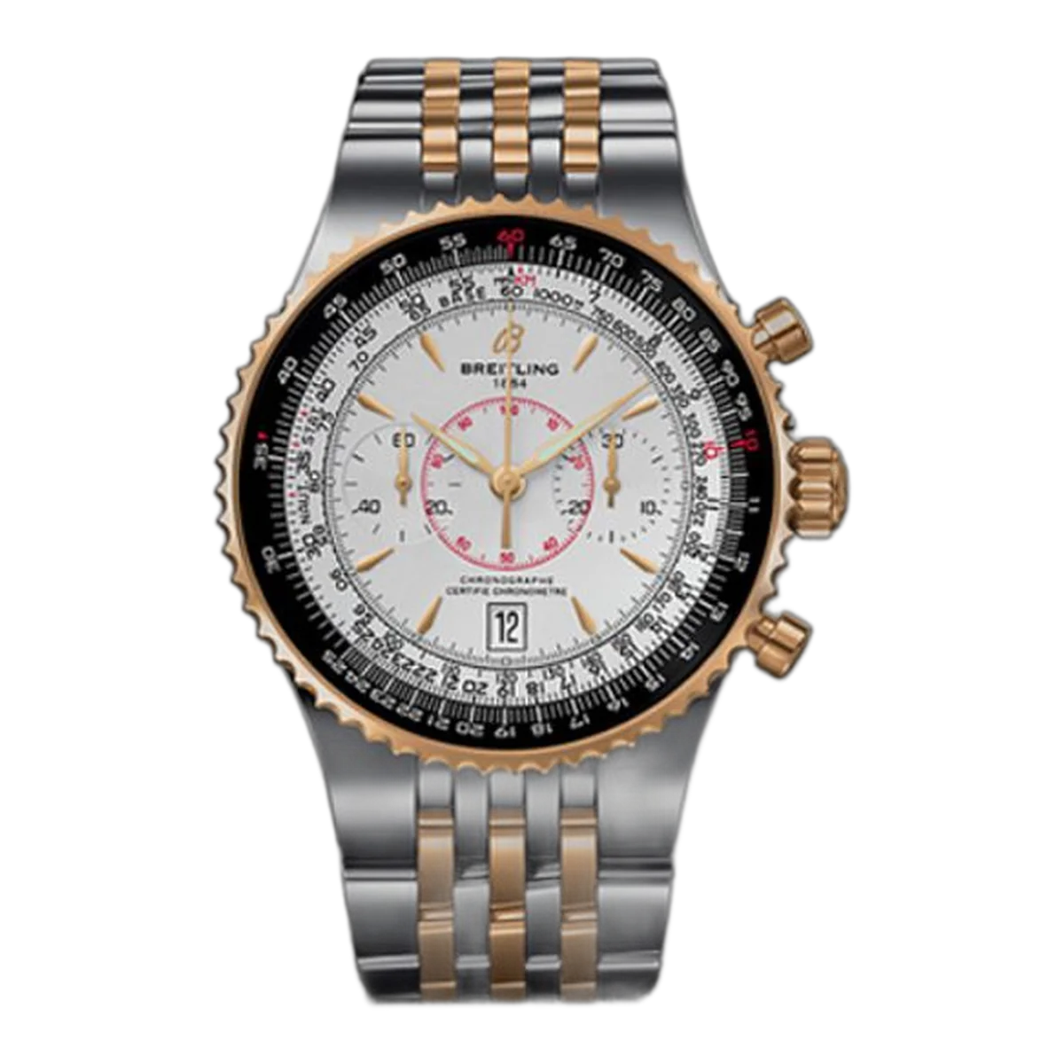 Breitling Montbrillant Le Grande Steel & Yellow Gold Men's Watch