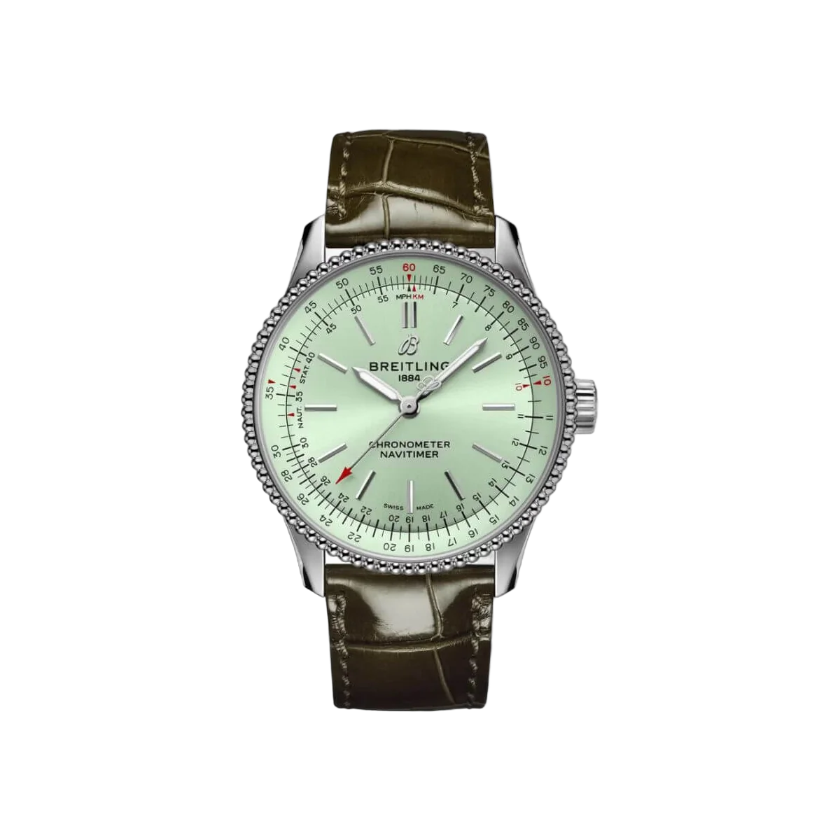 Breitling Navitimer A17395361L1P2 Automatic Green Dial
