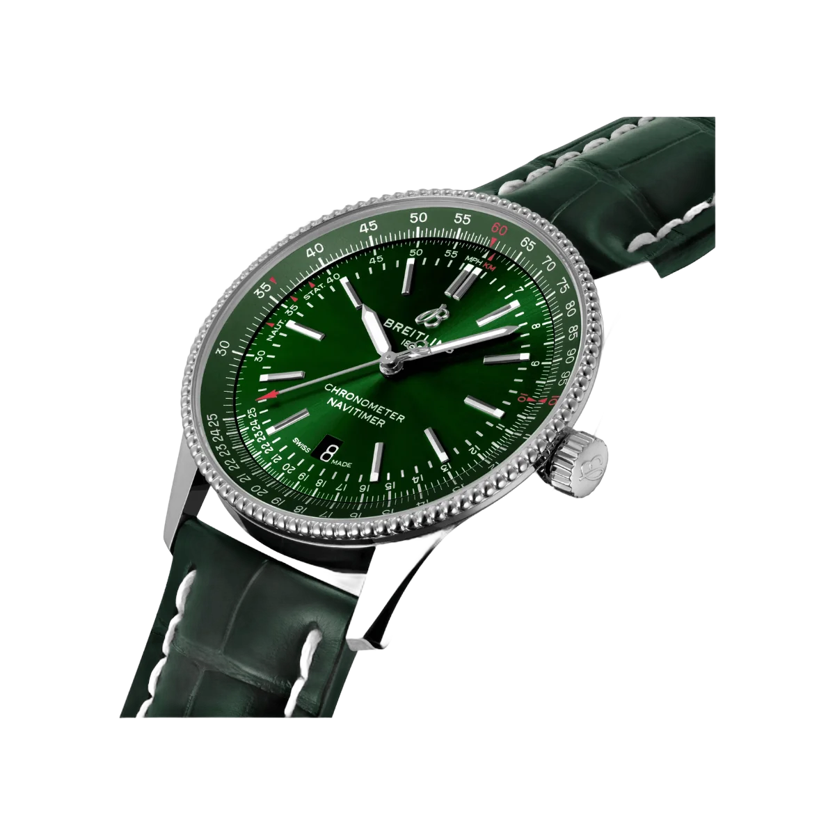 Breitling Navitimer Automatic A17326361L1P1 41mm Green Dial Mens Watch – additional product photo 3