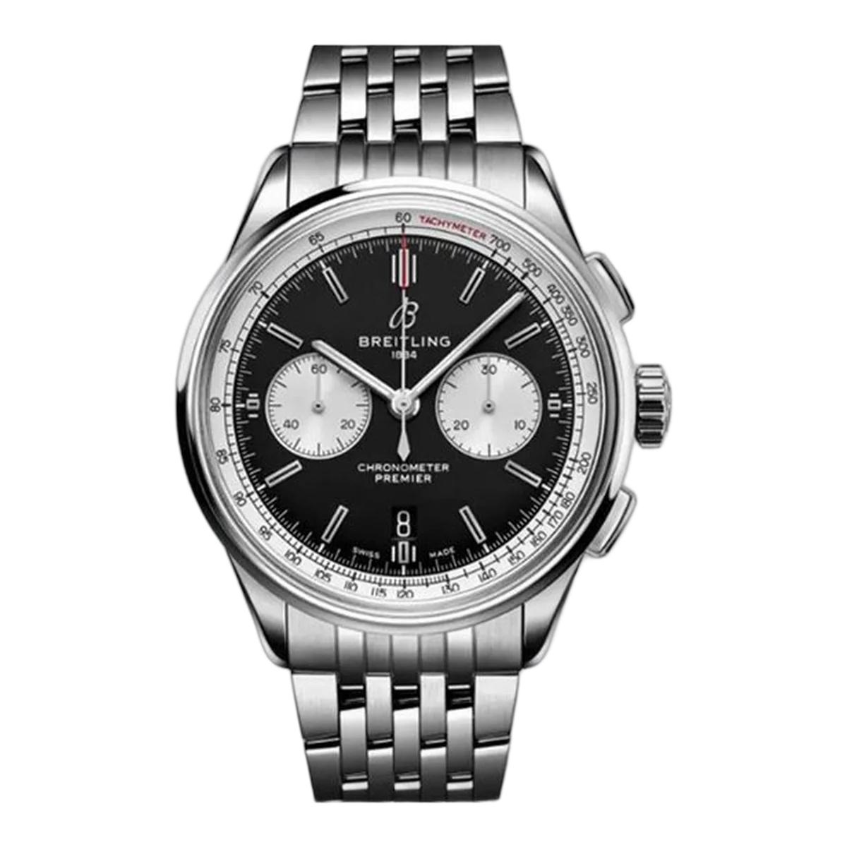 Breitling Premier B01 Chronograph 42Mm Black Dial Men's Watch