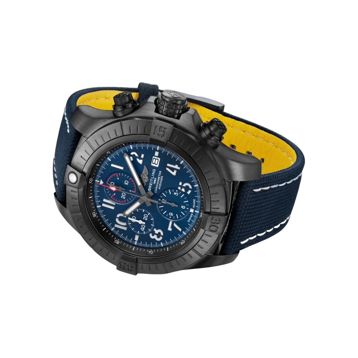 Breitling Super Avenger Chronograph V13375101C1X1 Night Mission 48mm Blue Dial Mens Watch – additional product photo 2