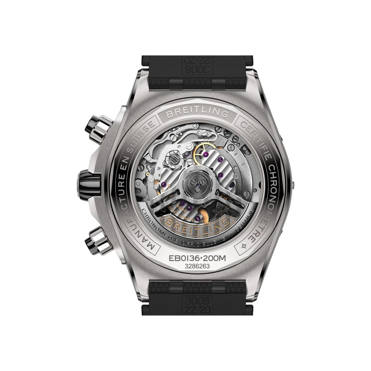 Breitling Super Chronomat B01 EB0136251M1S1 Titanium 44mm Grey Dial Men's Watch – additional product photo 4
