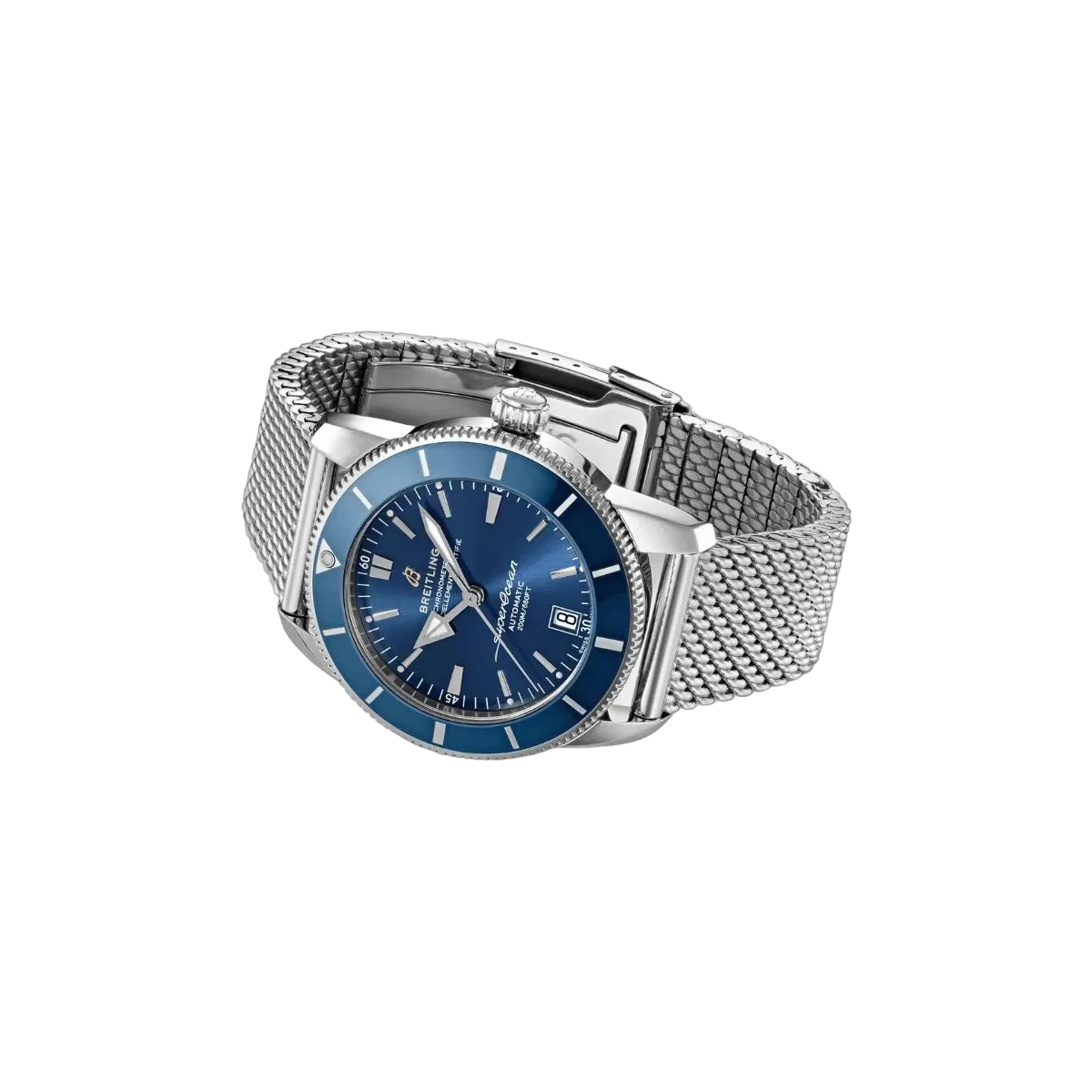 Breitling Superocean Heritage Ii 42Mm Stainless Steel With Blue Dial Men's Watch – additional product photo 4