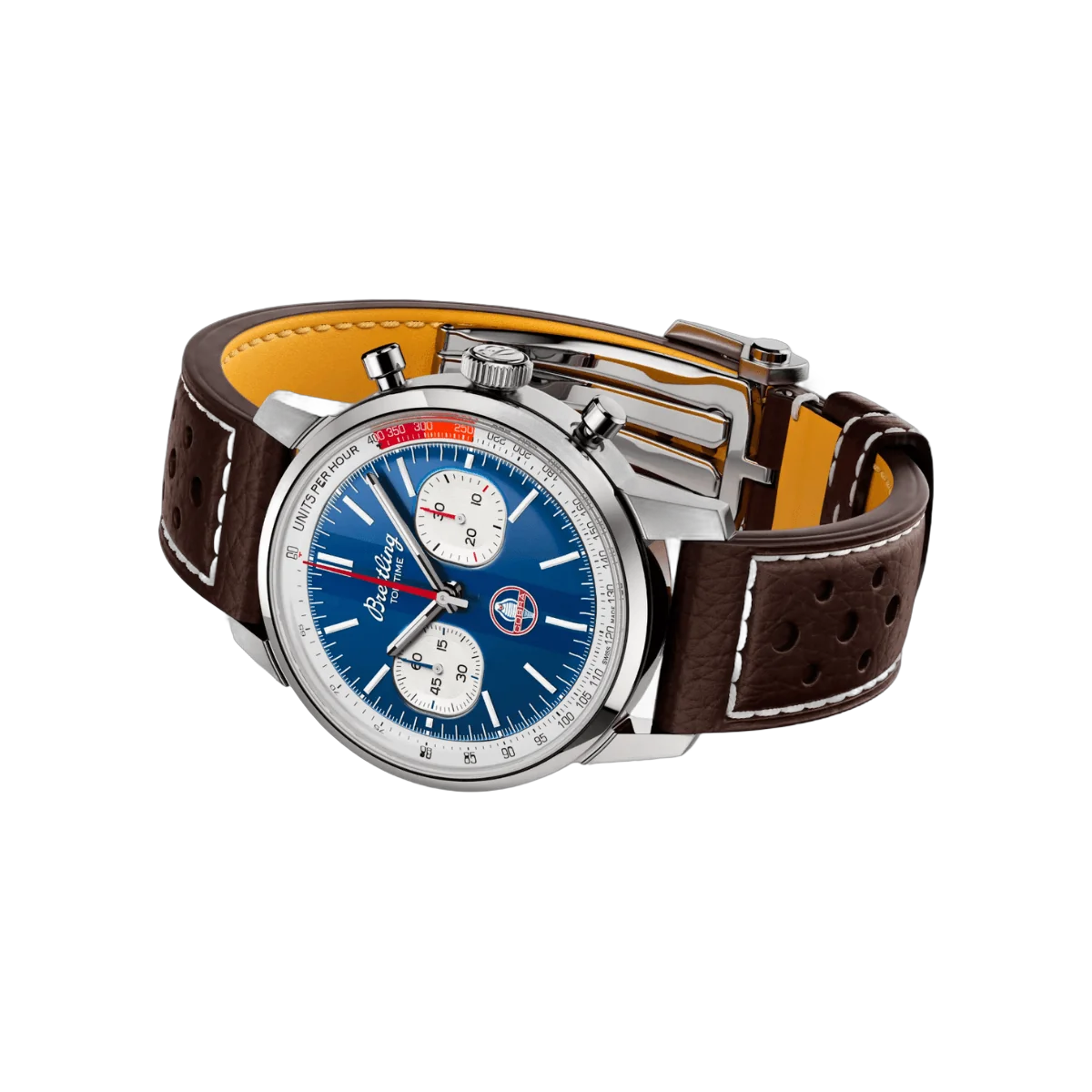 Breitling Top Time B01 Shelby Cobra AB01763A1C1X1 41mm Blue Dial Mens Watch – additional product photo 3