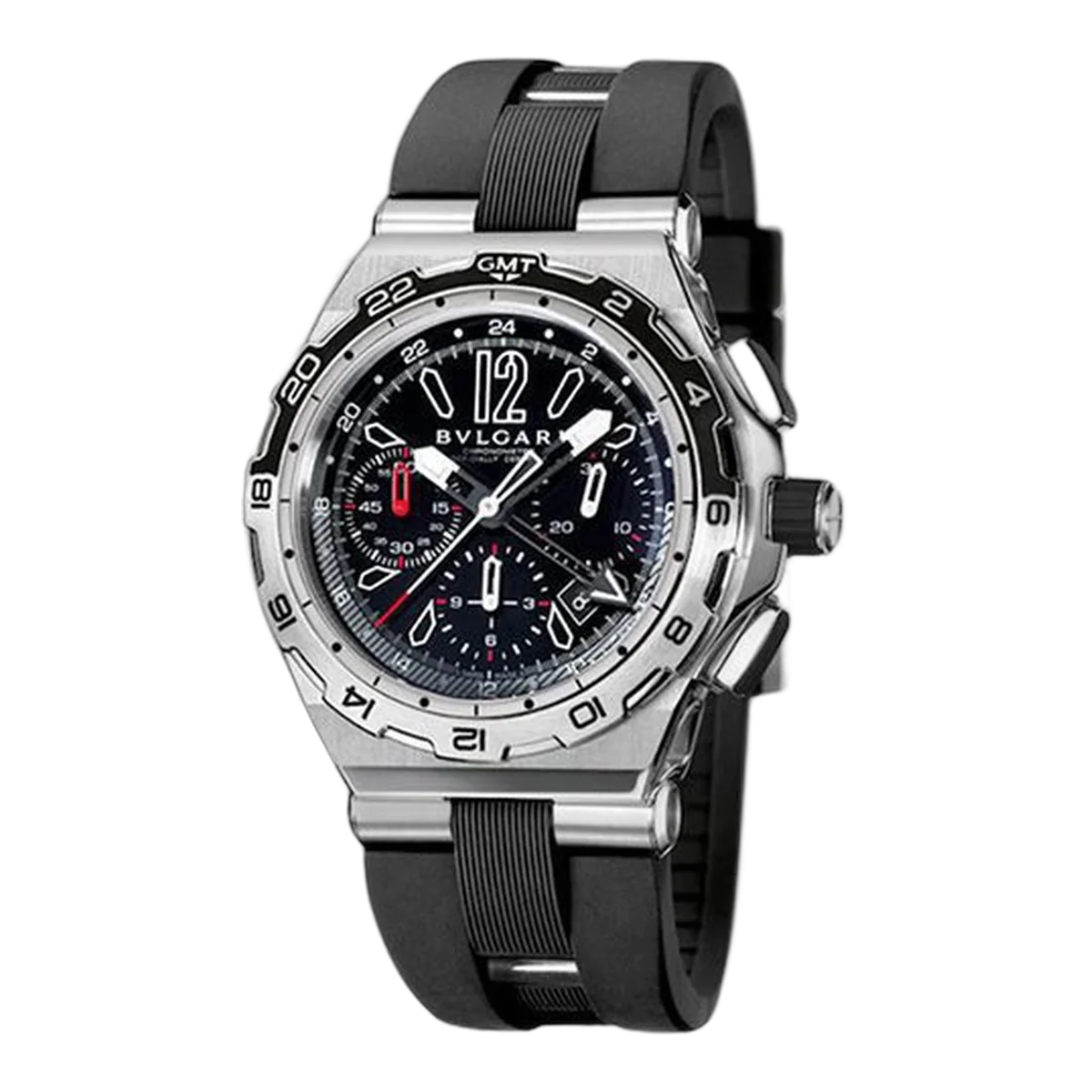 Bvlgari Diagono X-Pro Chrono Gmt Steel Men's Watch