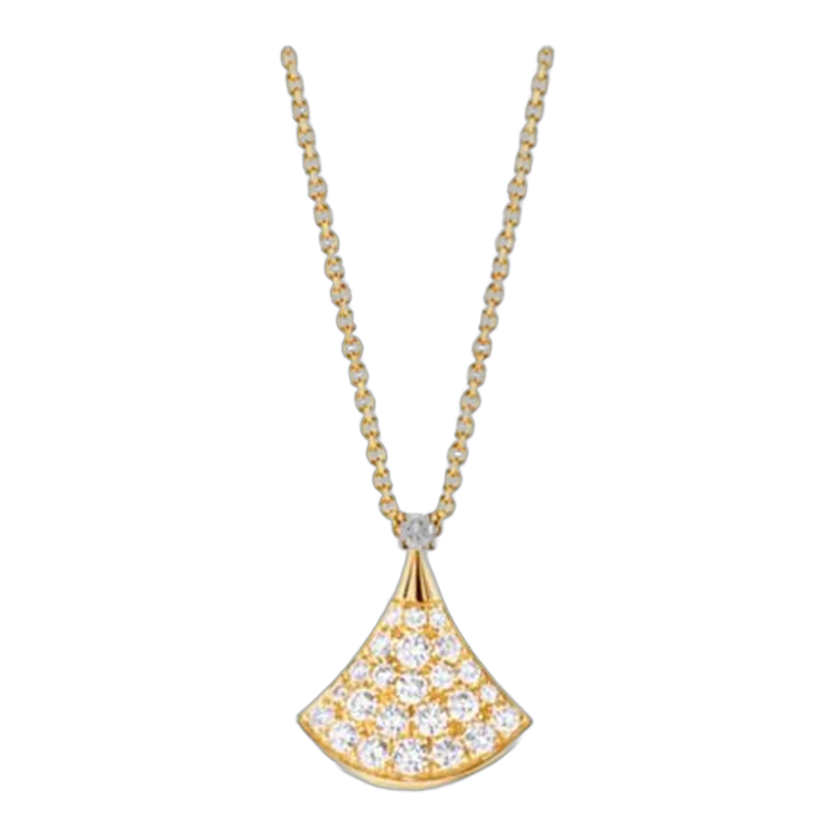 Bvlgari 'Diva'S Dream Necklace' In 18Kt Yellow Gold With Diamonds