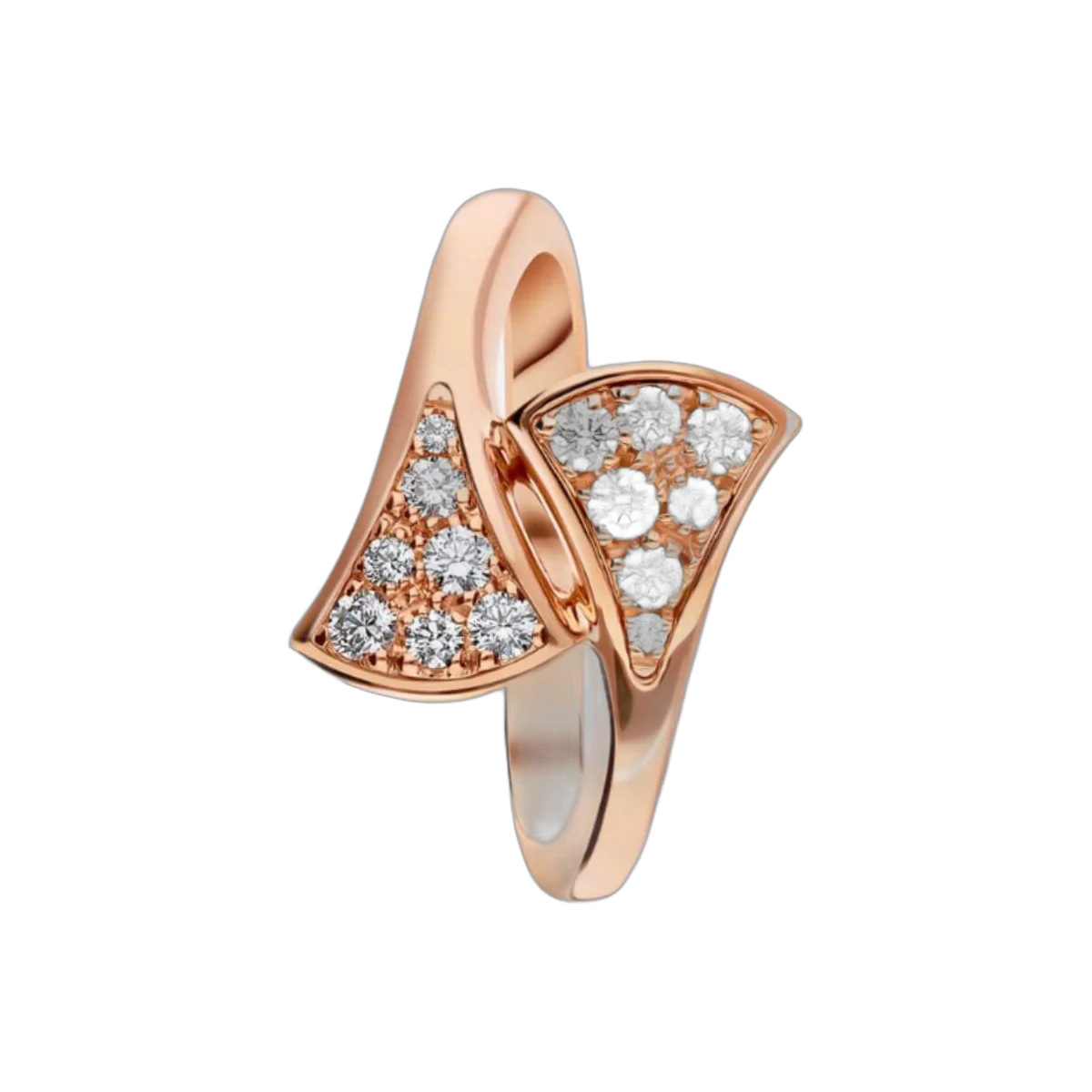 Bvlgari Divas Dream 356496 AN858647 18k Pave Diamonds Ring – additional product photo 3