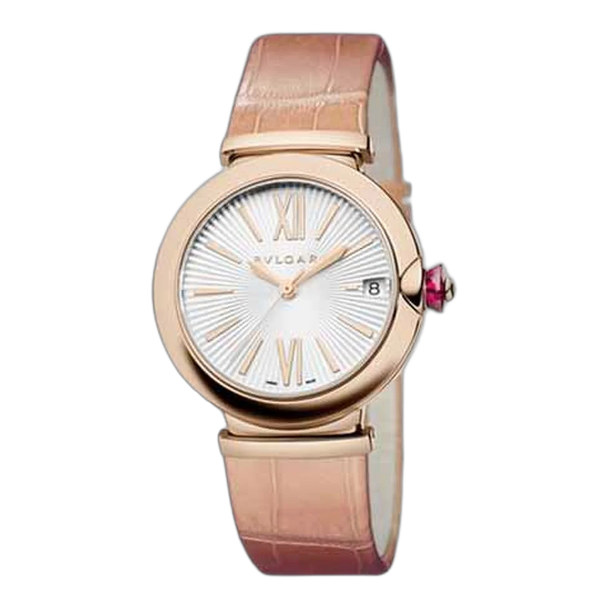 Bvlgari Lvcea 33Mm 18K Rose Gold Ladies Watch