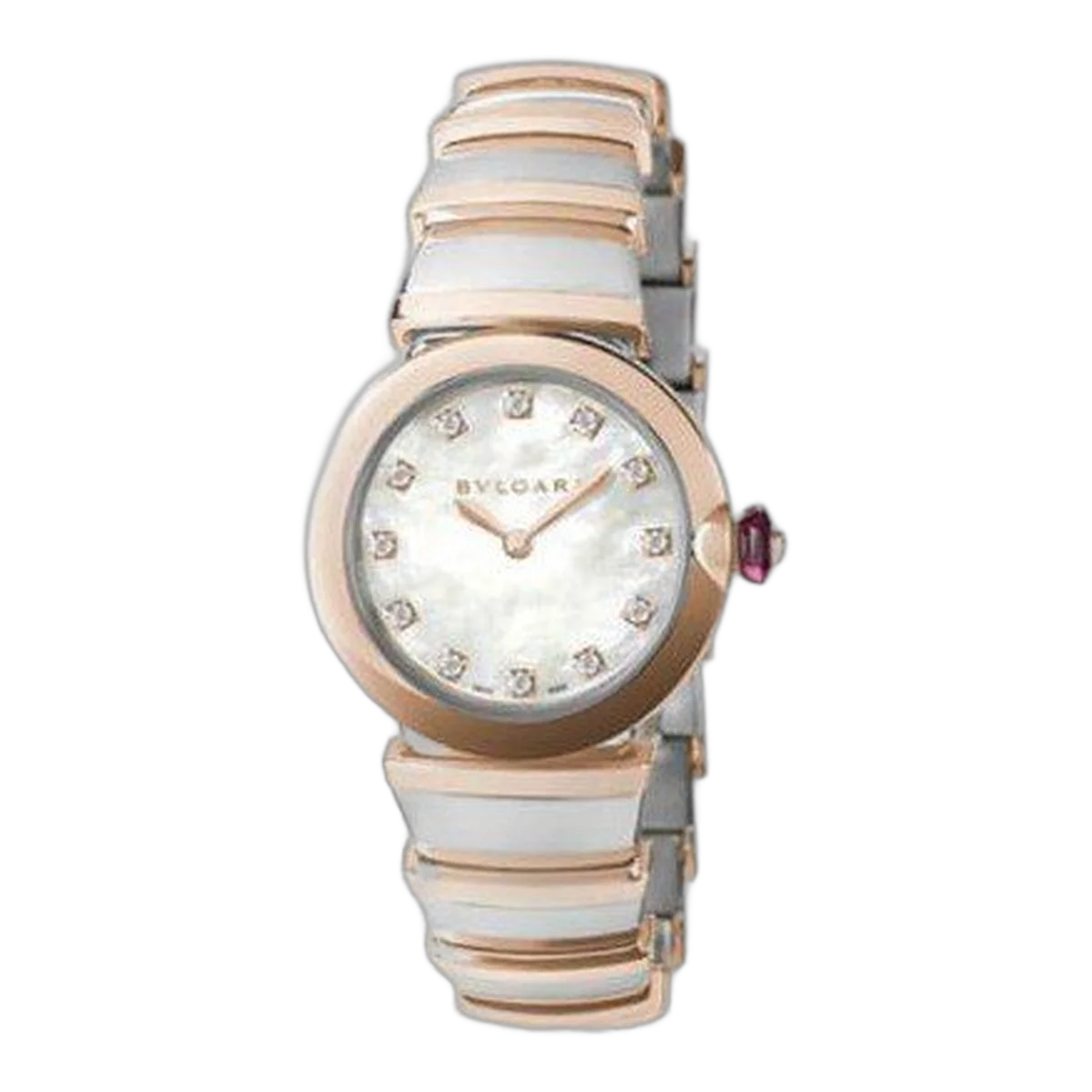 Bvlgari Lvcea Stainless Steel 28Mm Ladies Watch