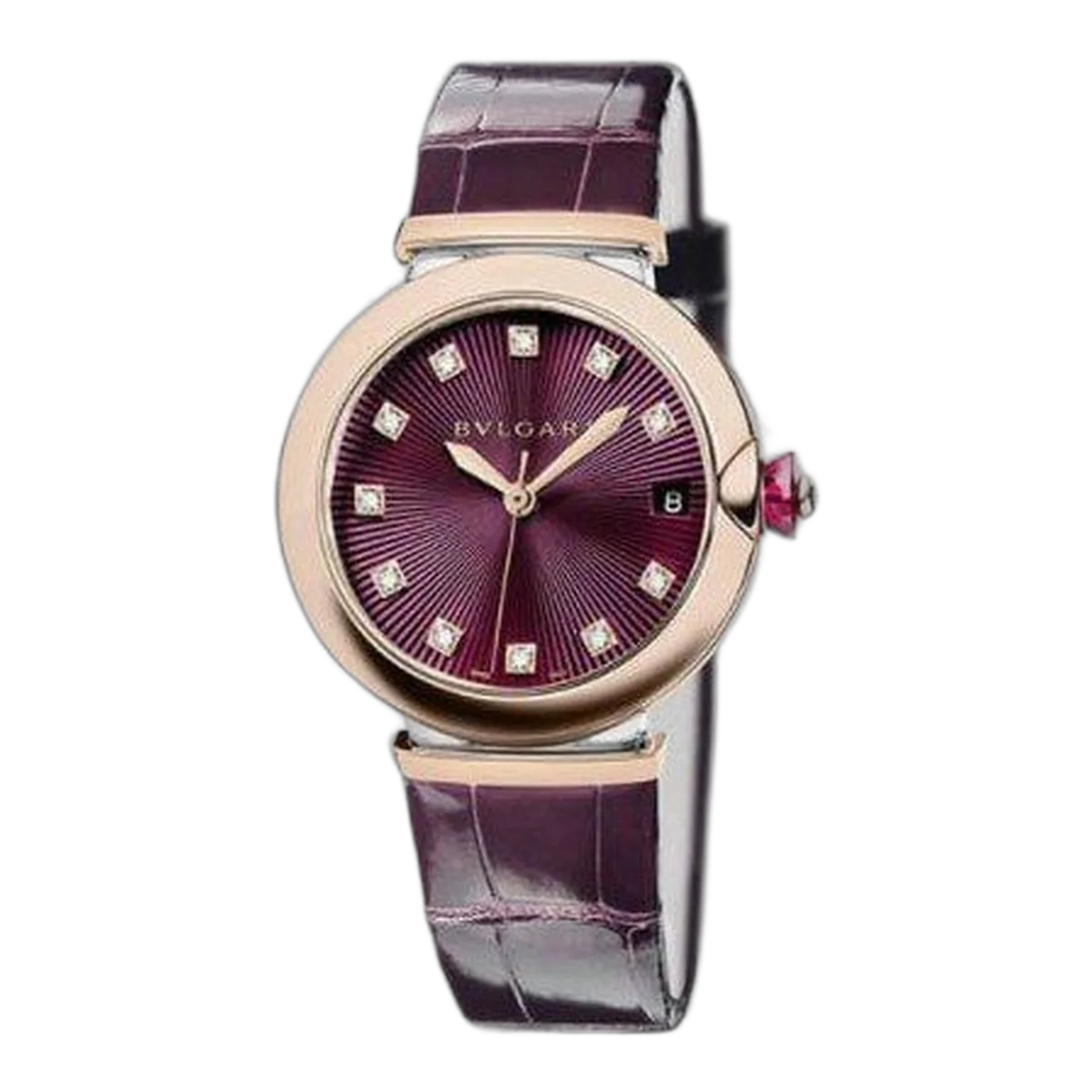 Bvlgari Lvcea Steel And Gold 36Mm Ladies Watch