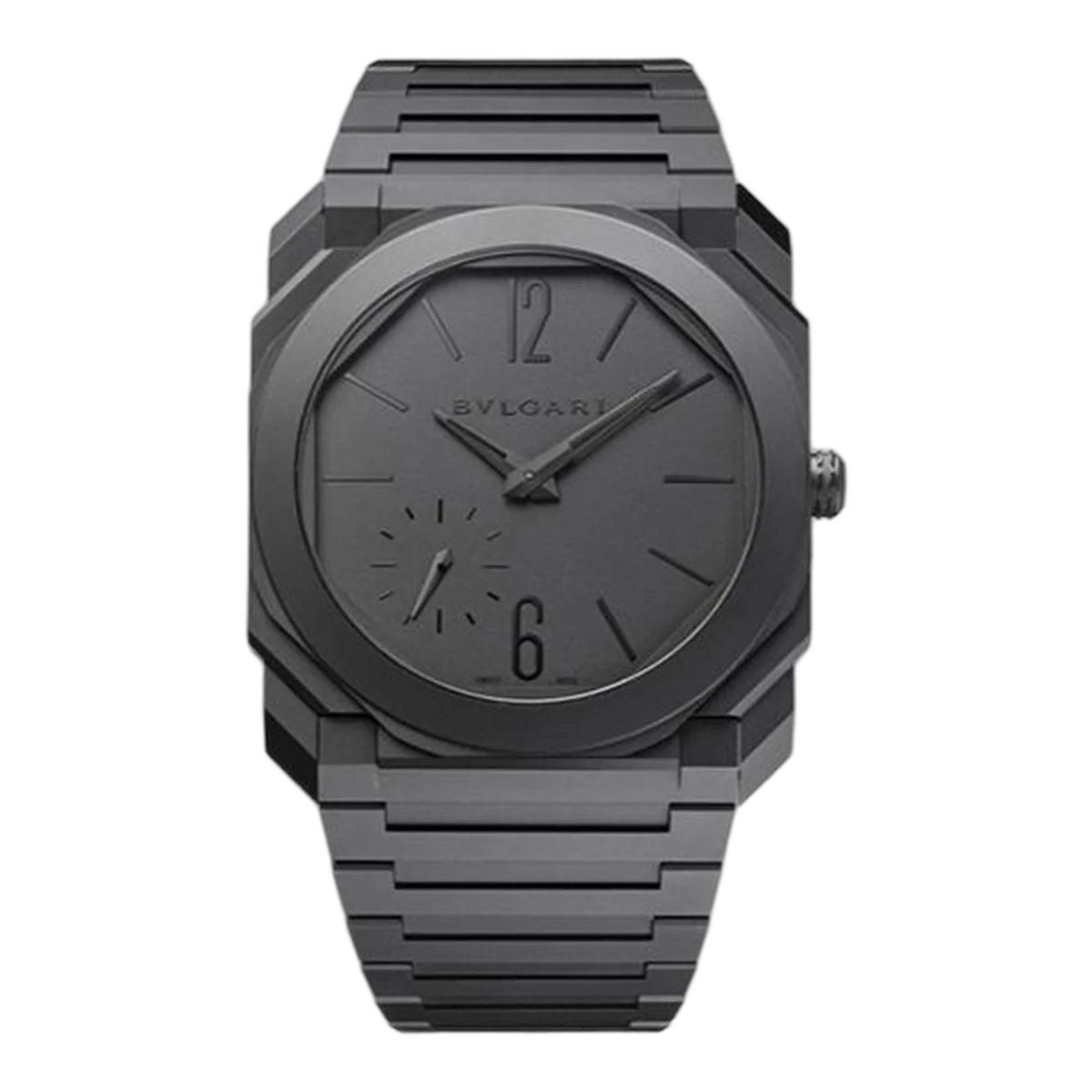 Bvlgari Octo Finissimo 40Mm Ceramic Dial Grey Men's Watch