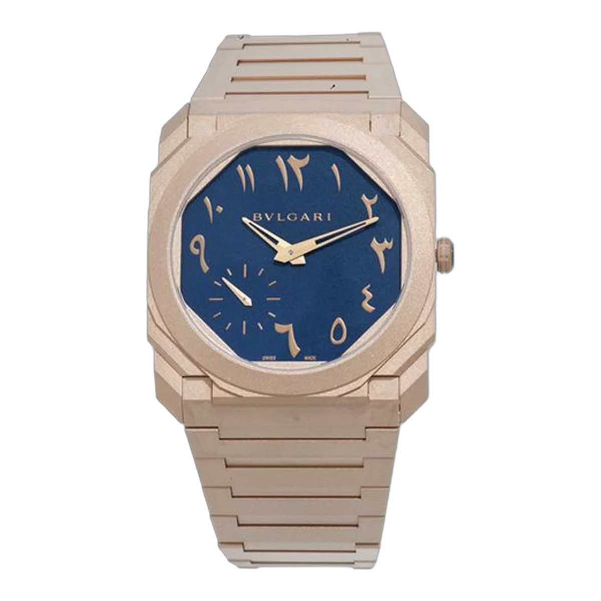 Bvlgari Octo Finissimo Arabic Blue