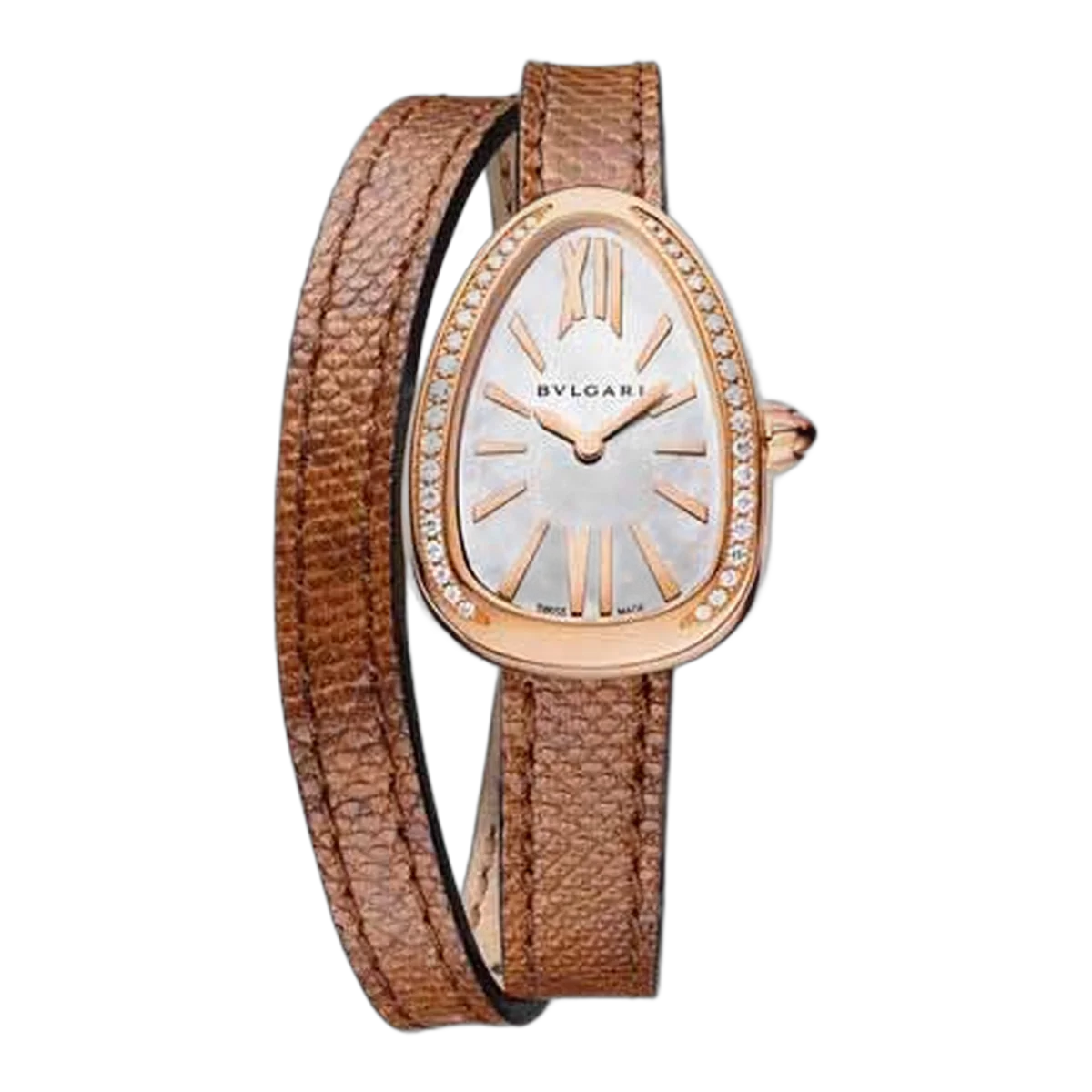 Bvlgari Serpenti Mini 27Mm 18K Rose Gold Ladies Watch