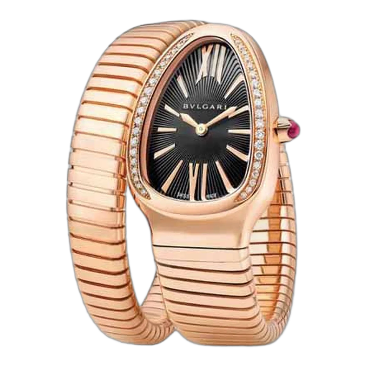 Bvlgari Serpenti Tubogas 18Kt Rose Gold 35Mm Ladies Watch