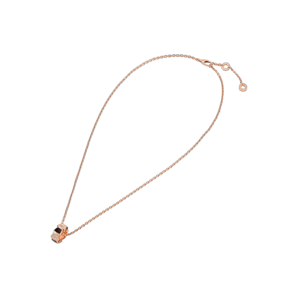 Bvlgari Serpenti Viper 356554 CL858712 18k Rose Gold Pave Diamonds Necklace – additional product photo 2