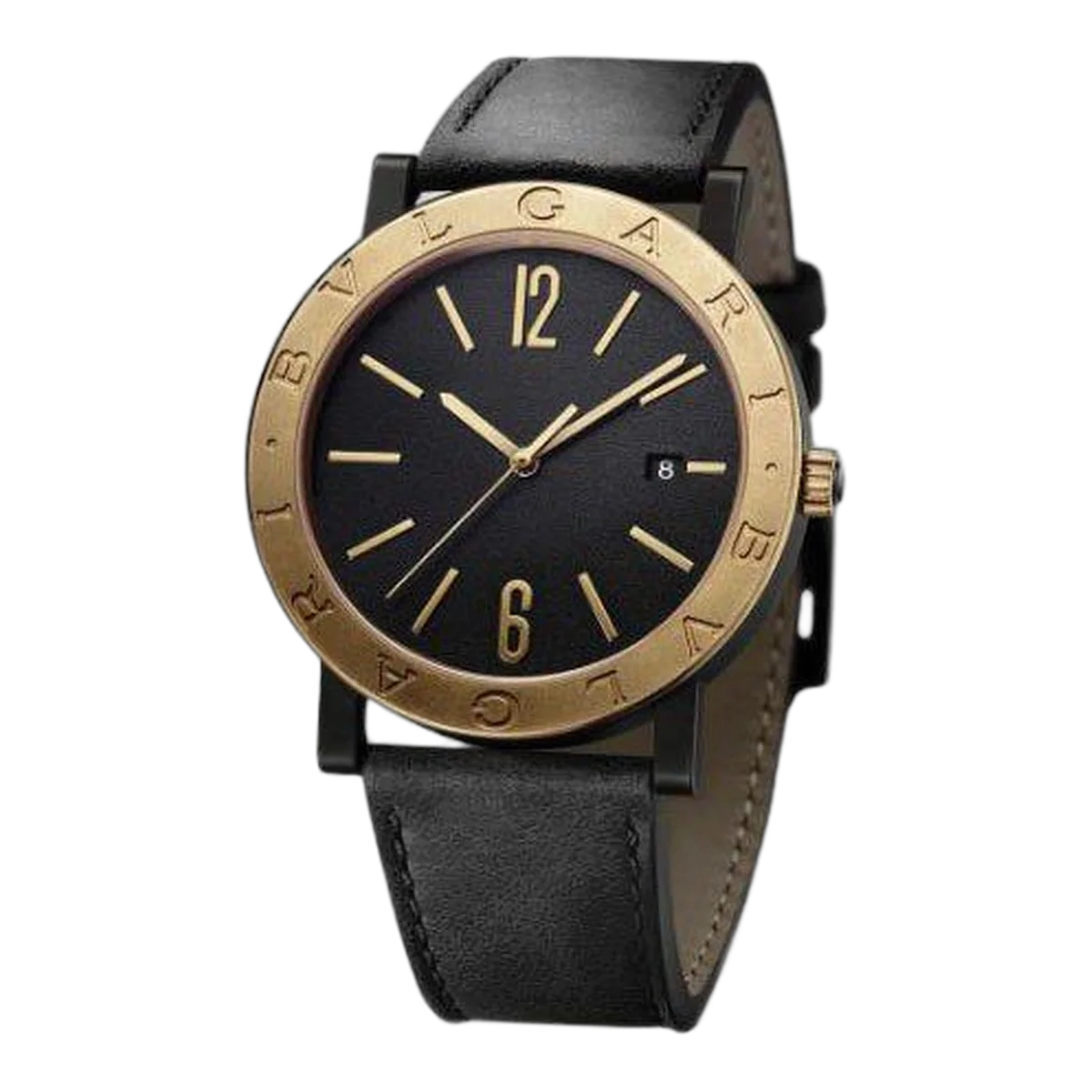 Bvlgari Solotempo 41Mm Dlc Coated Stainless Steel Men's Watch
